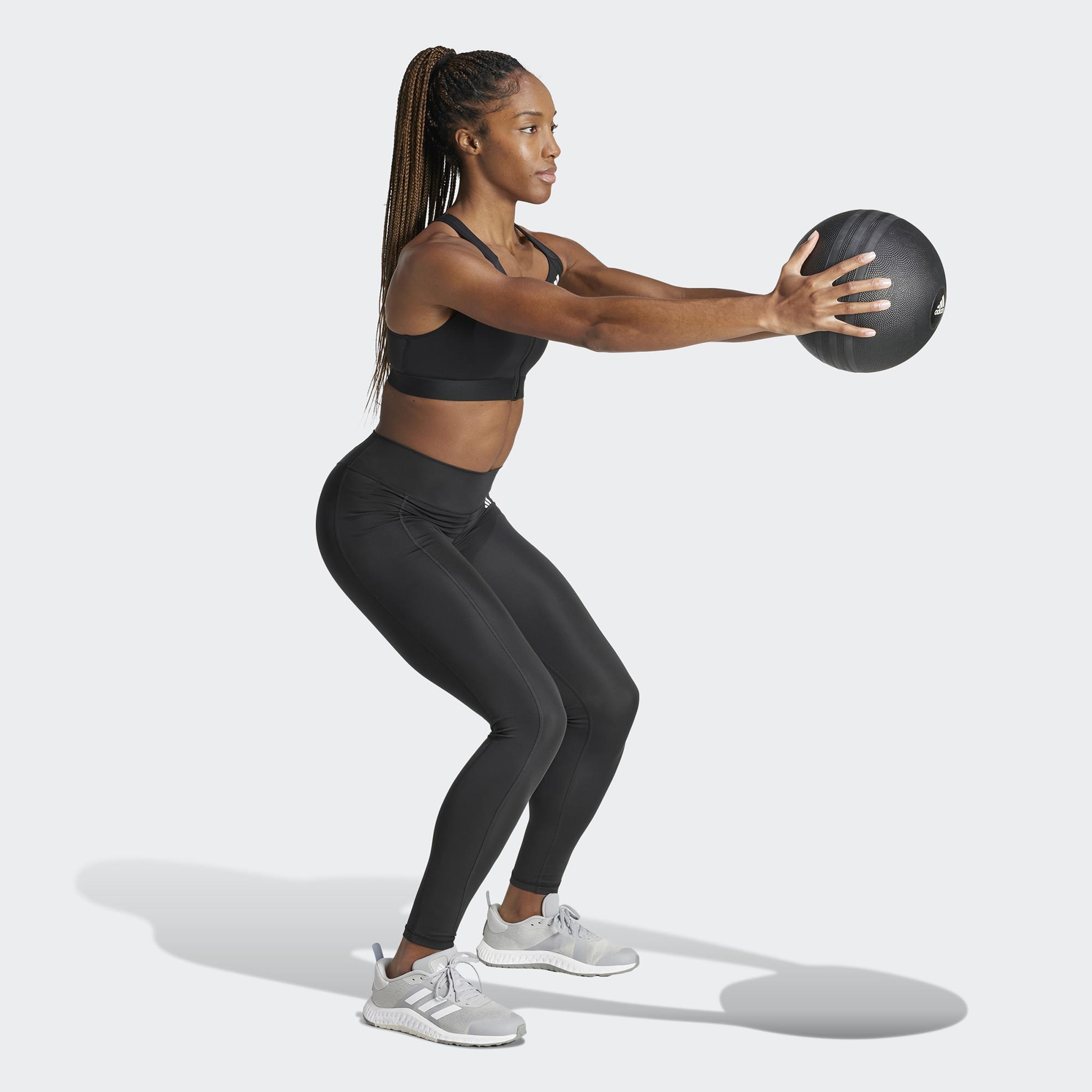 adidas Powerresponse  Kadın Siyah Antrenman Bra