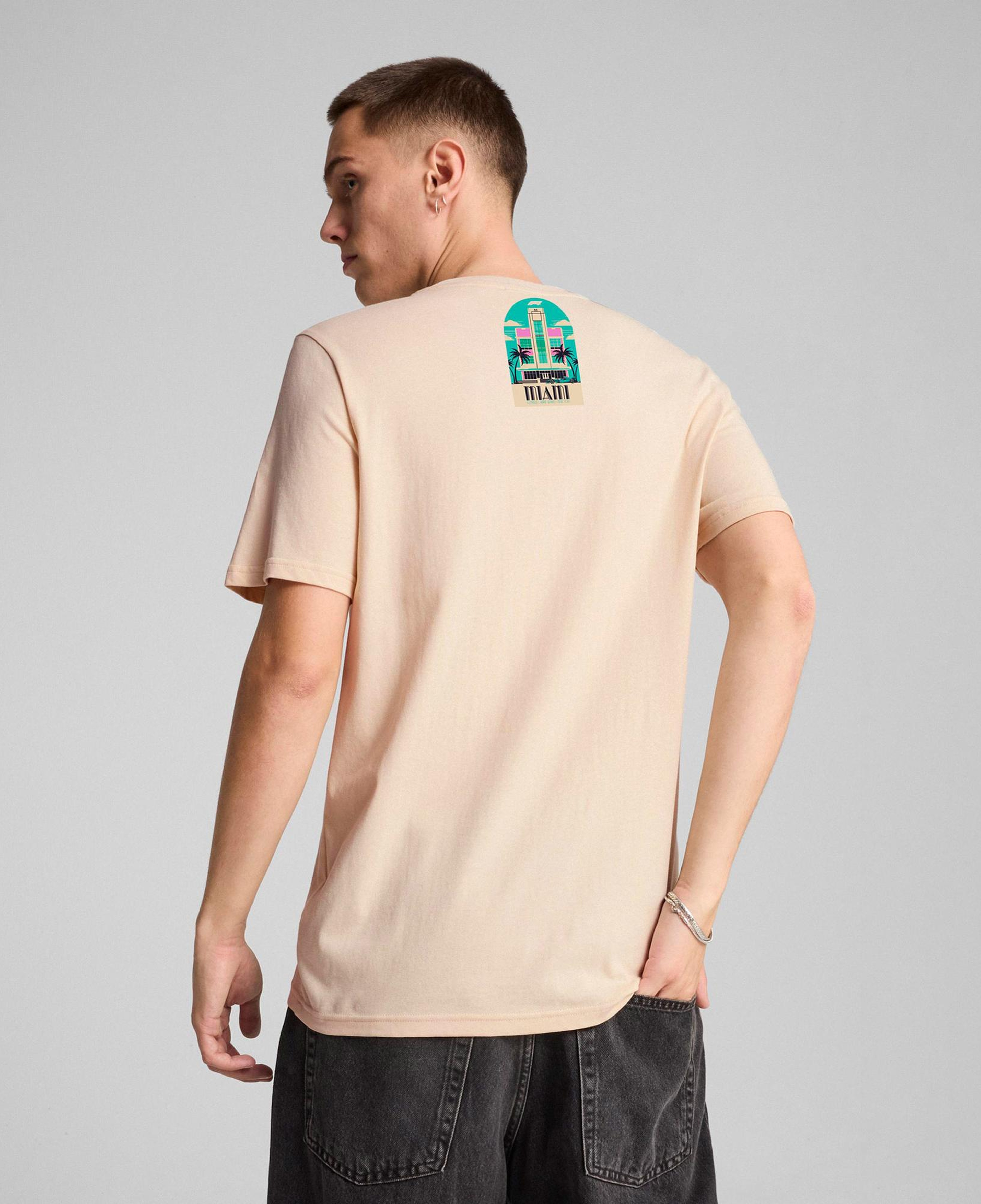 Puma F1 Miami Erkek Krem T-Shirt