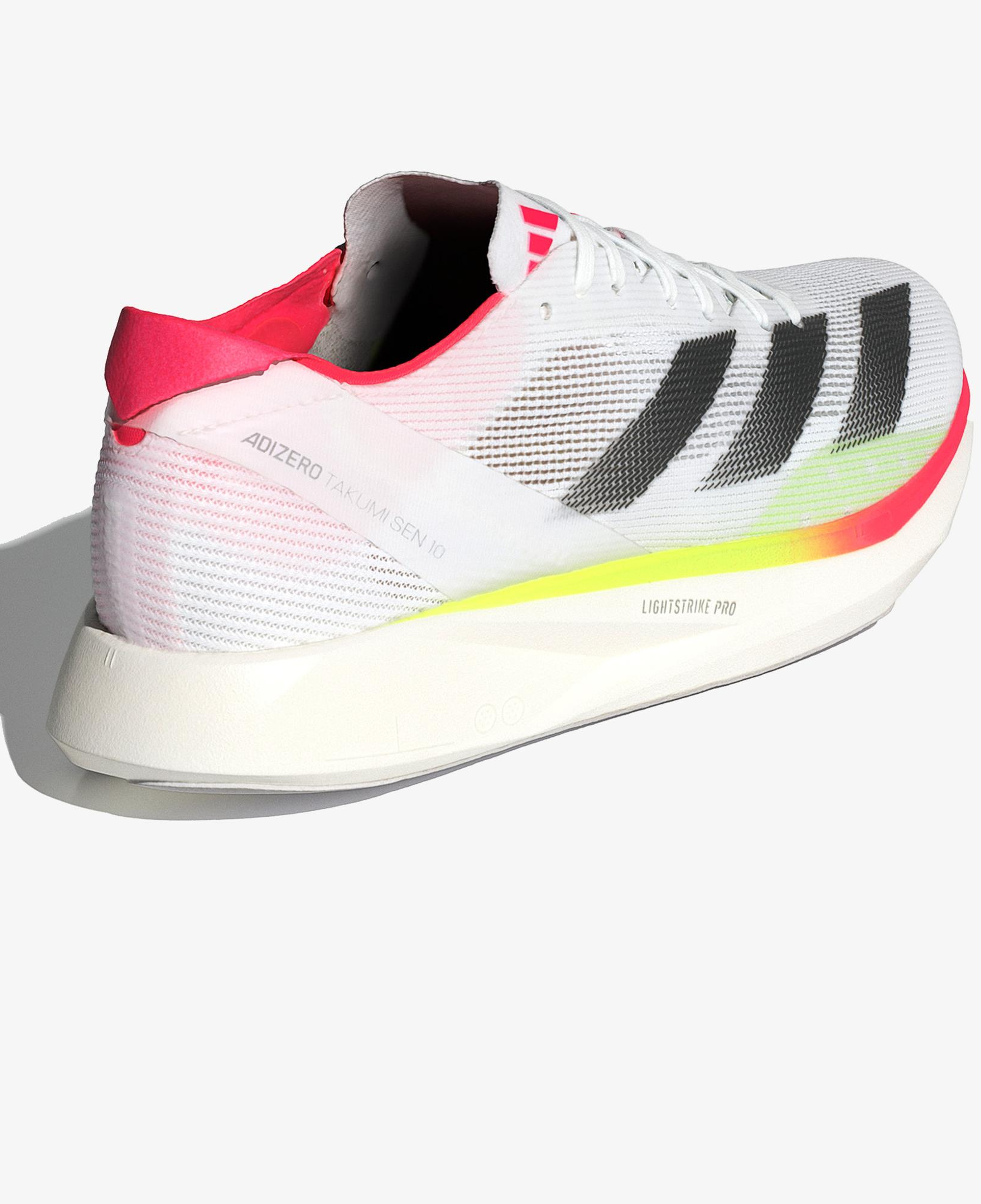 adidas Adizero Takumi Sen 10 Kadın Beyaz Koşu Ayakkabısı