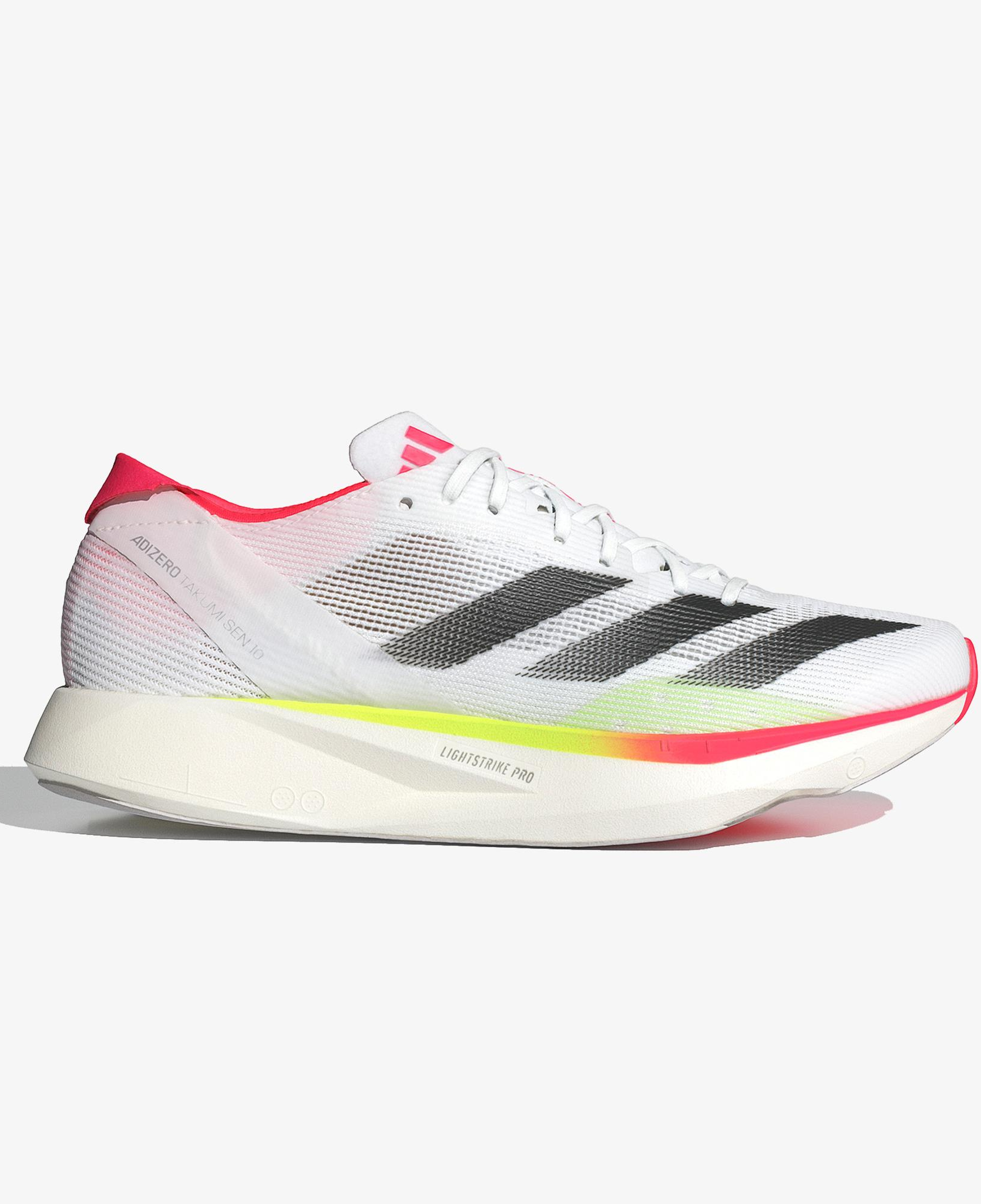 adidas Adizero Takumi Sen 10 Kadın Beyaz Koşu Ayakkabısı