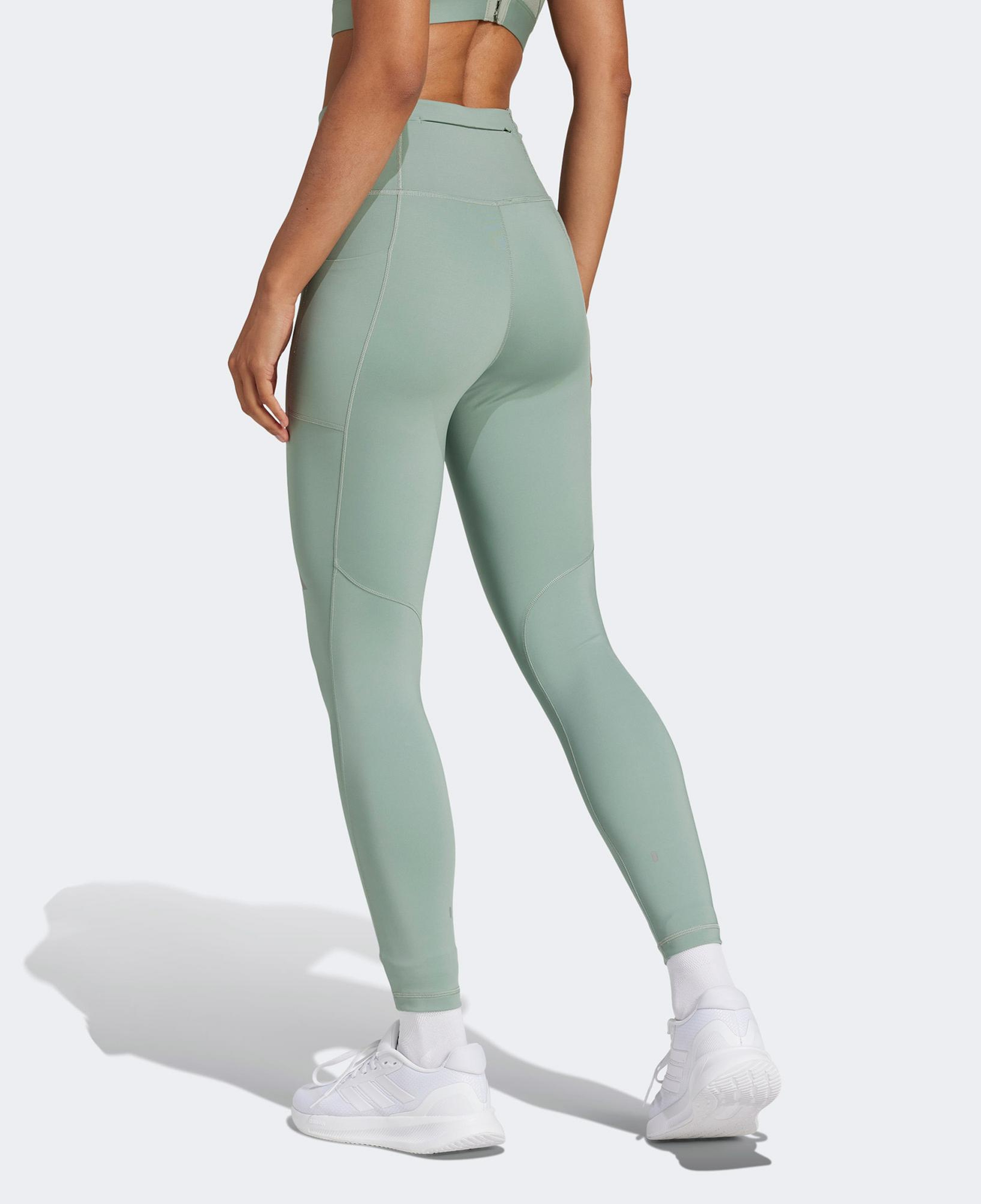 adidas Ultimate7/8 Kadın Yeşil Koşu Taytı