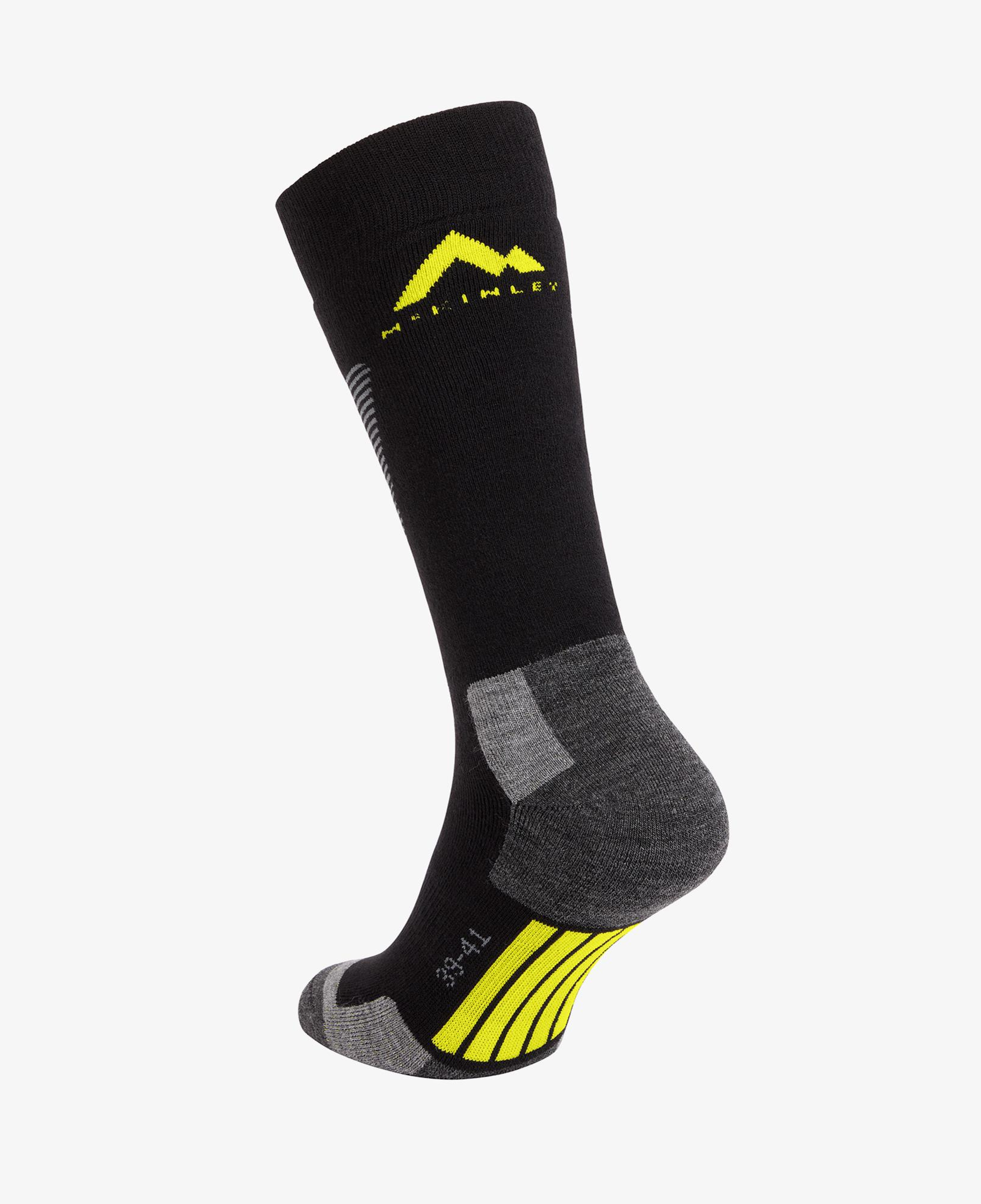 McKinley Denny Ux 2 Unisex Siyah Kayak Çorabı