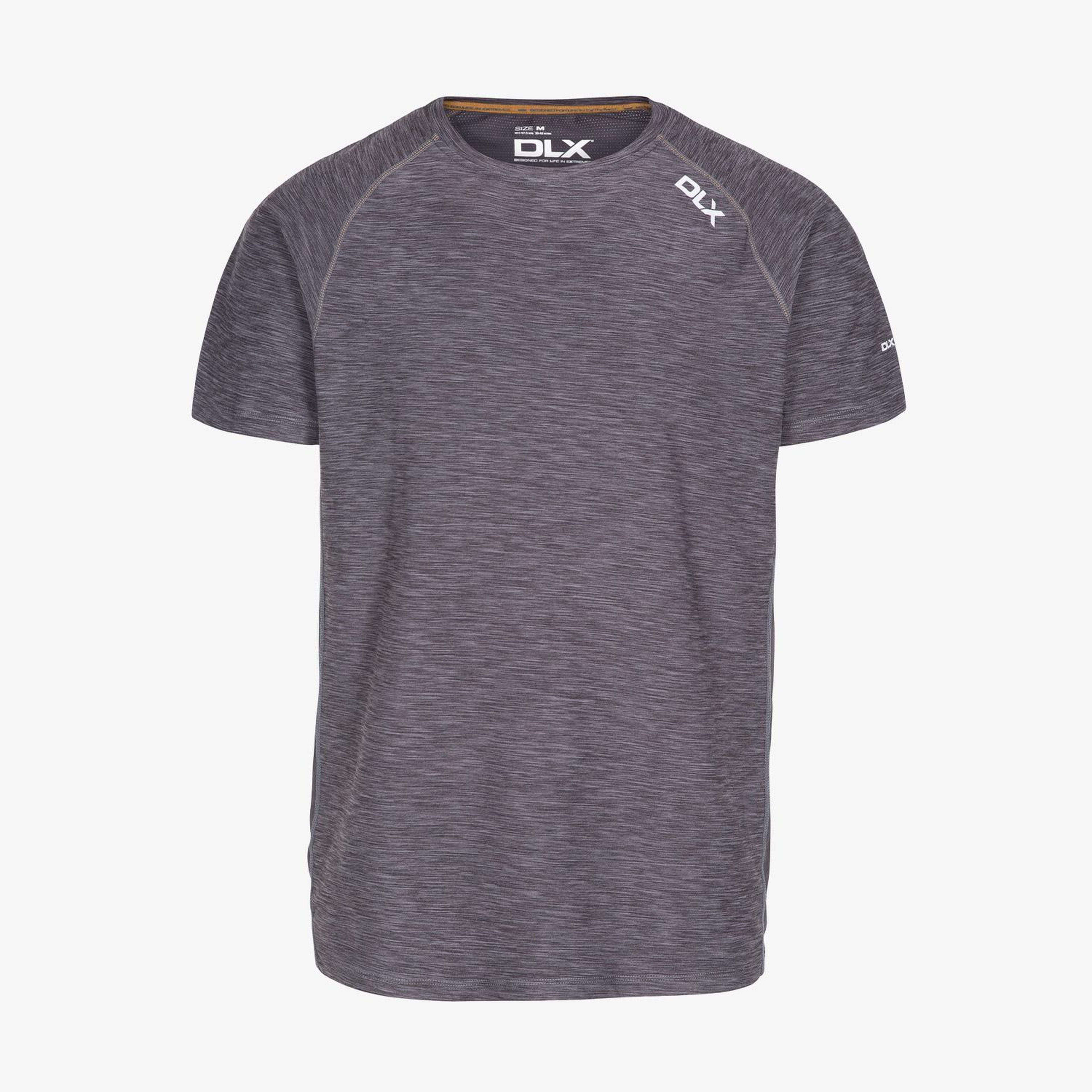 Trespass Cooper Dlx Active Erkek Gri Antrenman T-Shirt