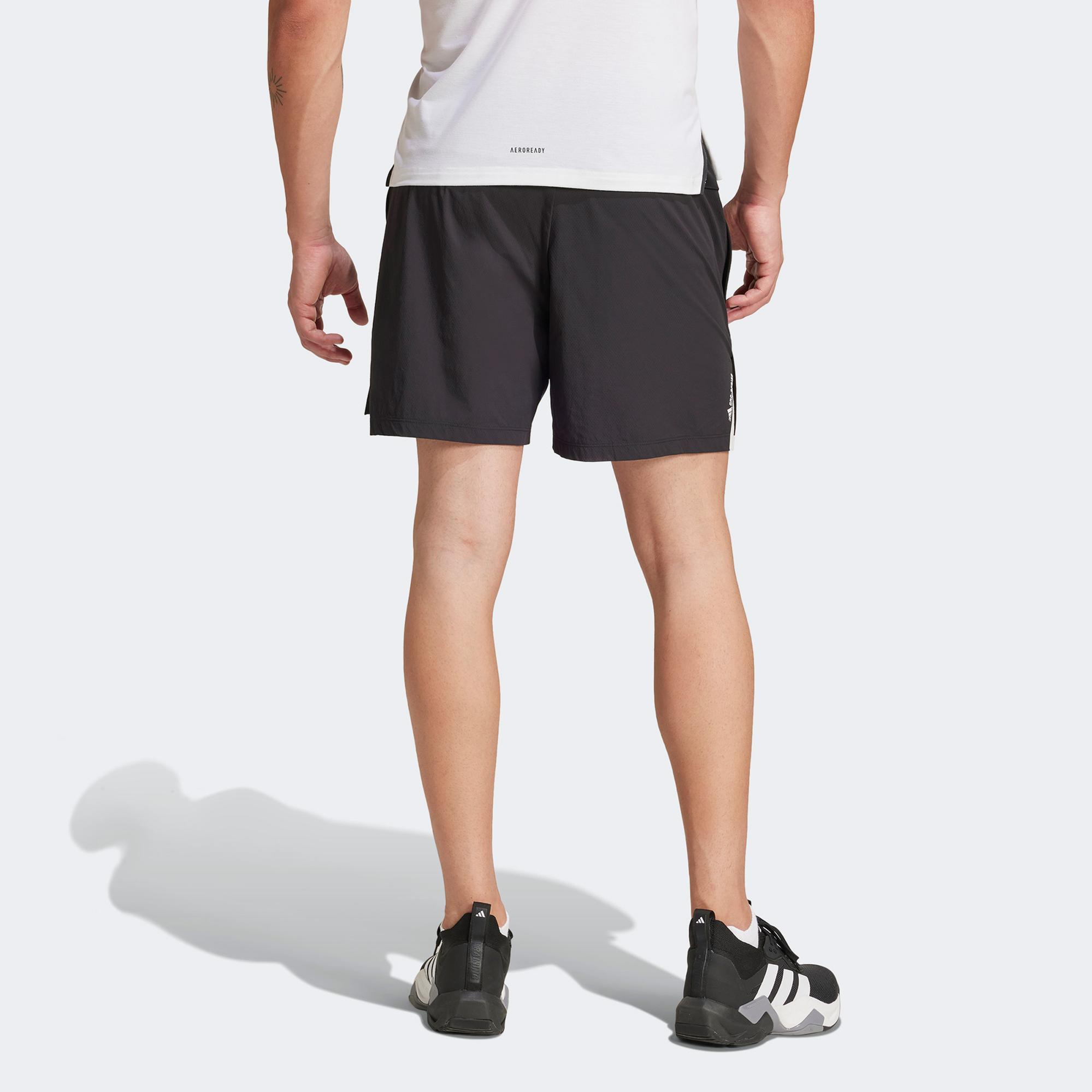 adidas D4T Ps Erkek Siyah Antrenman Şort