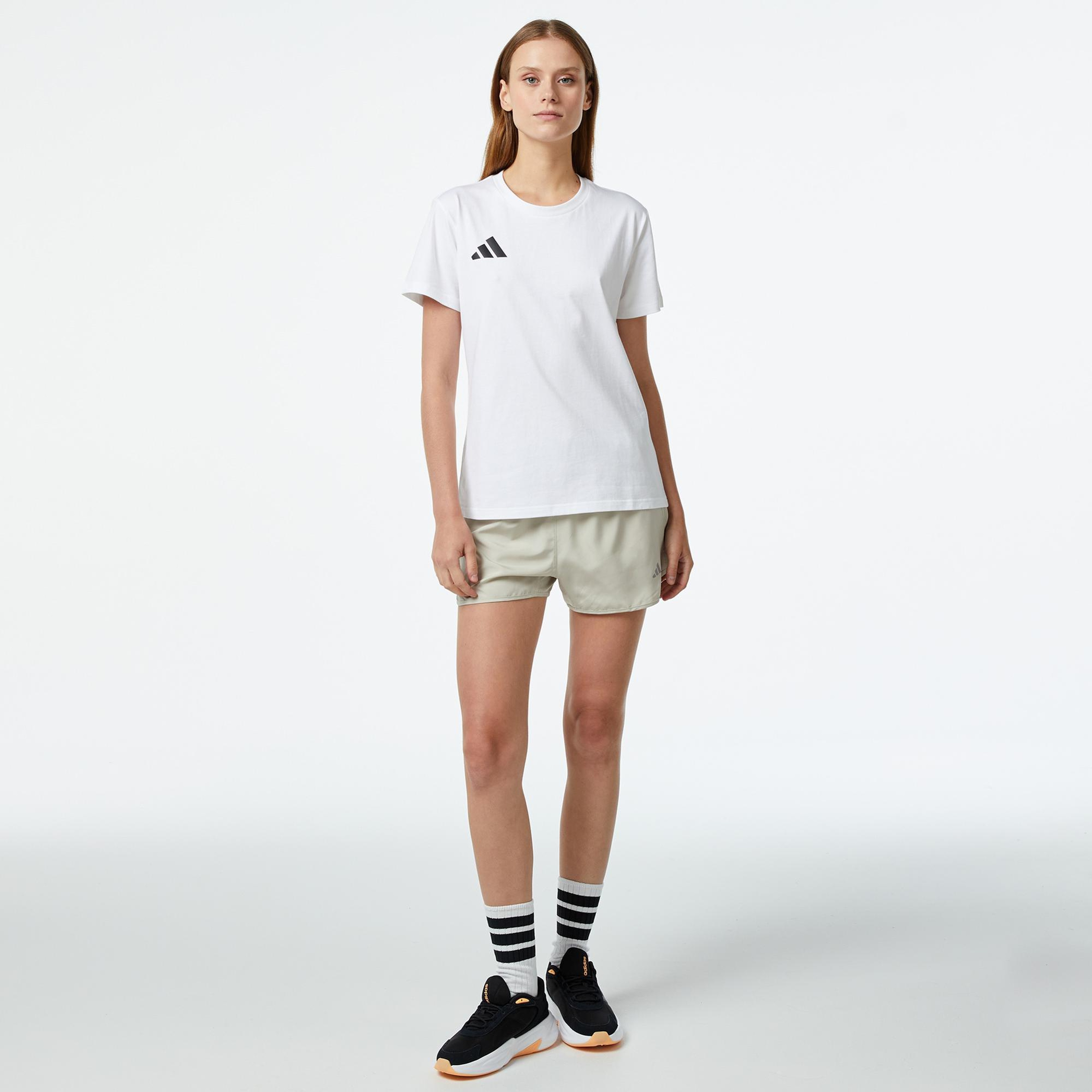 Adidas Team Türkiye Kadın Beyaz T-Shirt