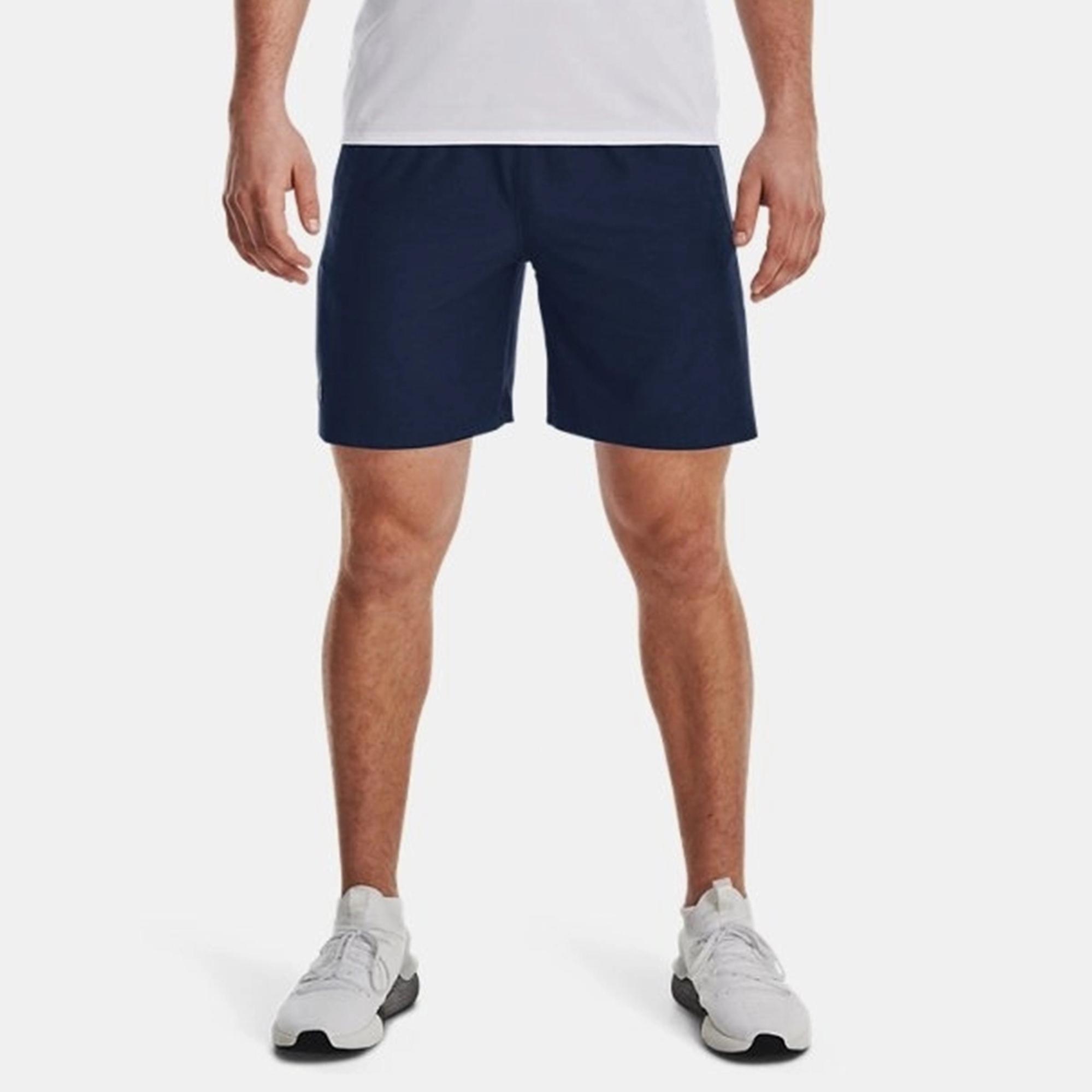 Under Armour Tech Vent Erkek Lacivert Antrenman Şortu