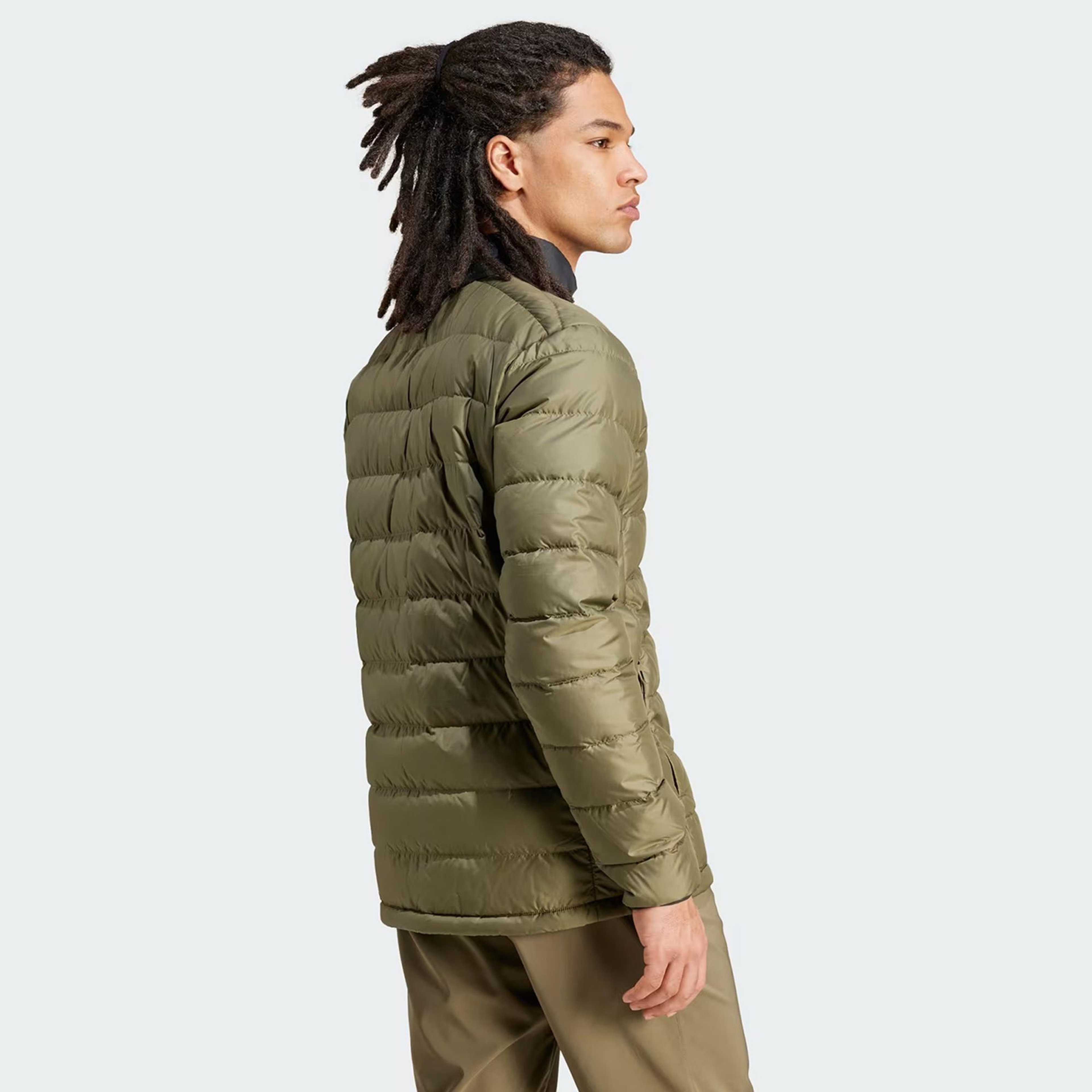 adidas Terrex Mt Down Erkek Yeşil Outdoor Mont