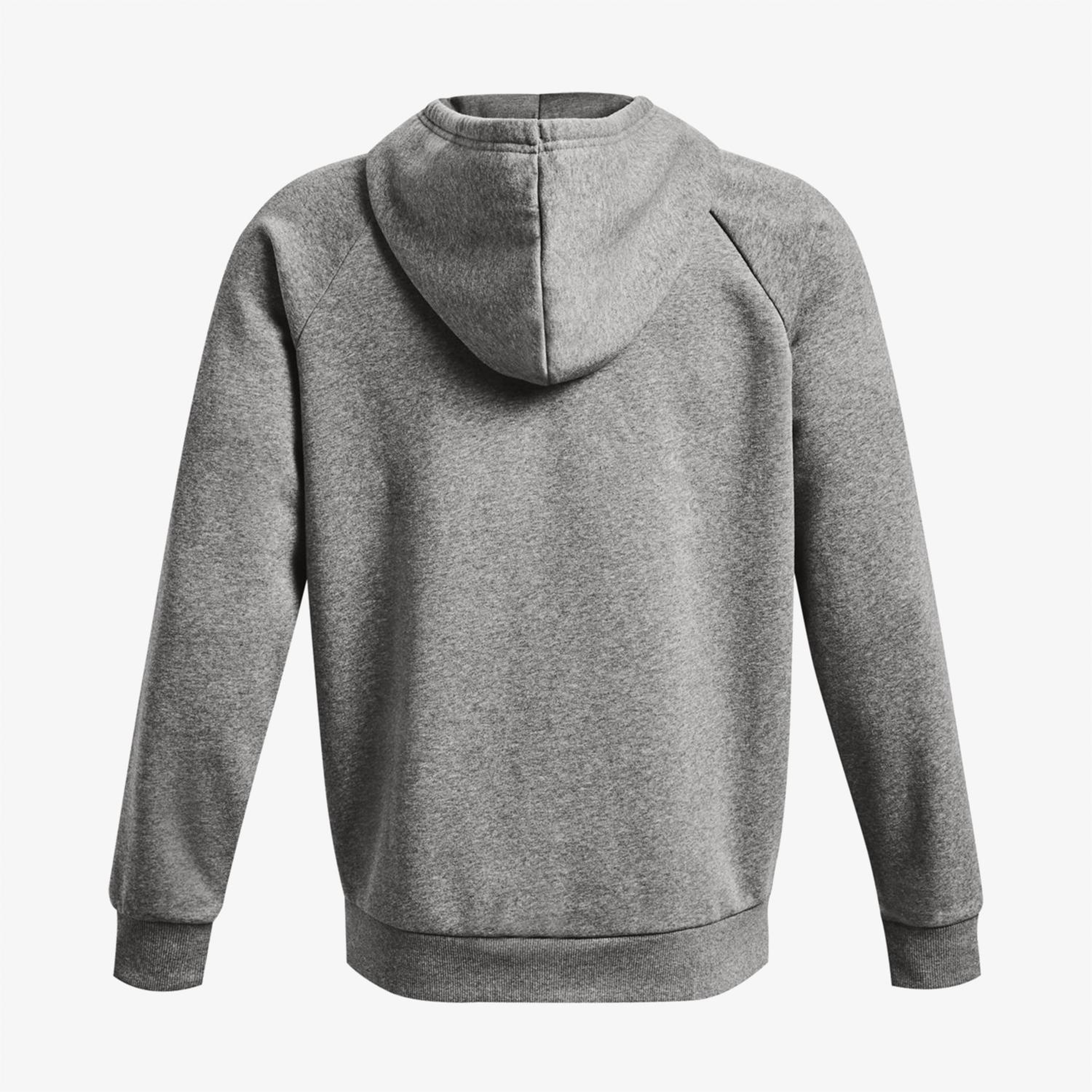 Under Armour Rival Fleece FZ Hood Erkek Gri Sweatshirt