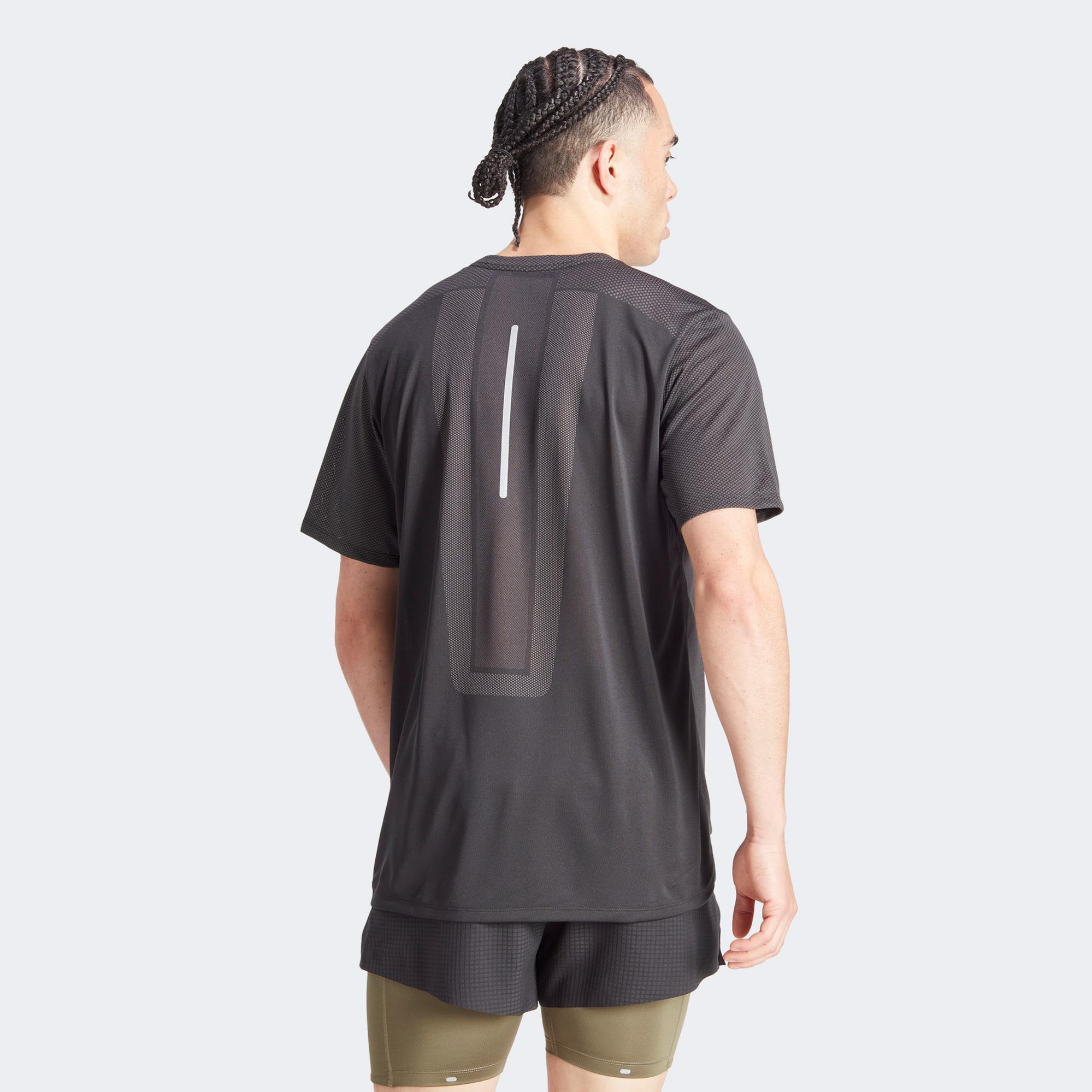 adidas Ultimateadidas Heat Ready Engineered Erkek Siyah T-Shirt