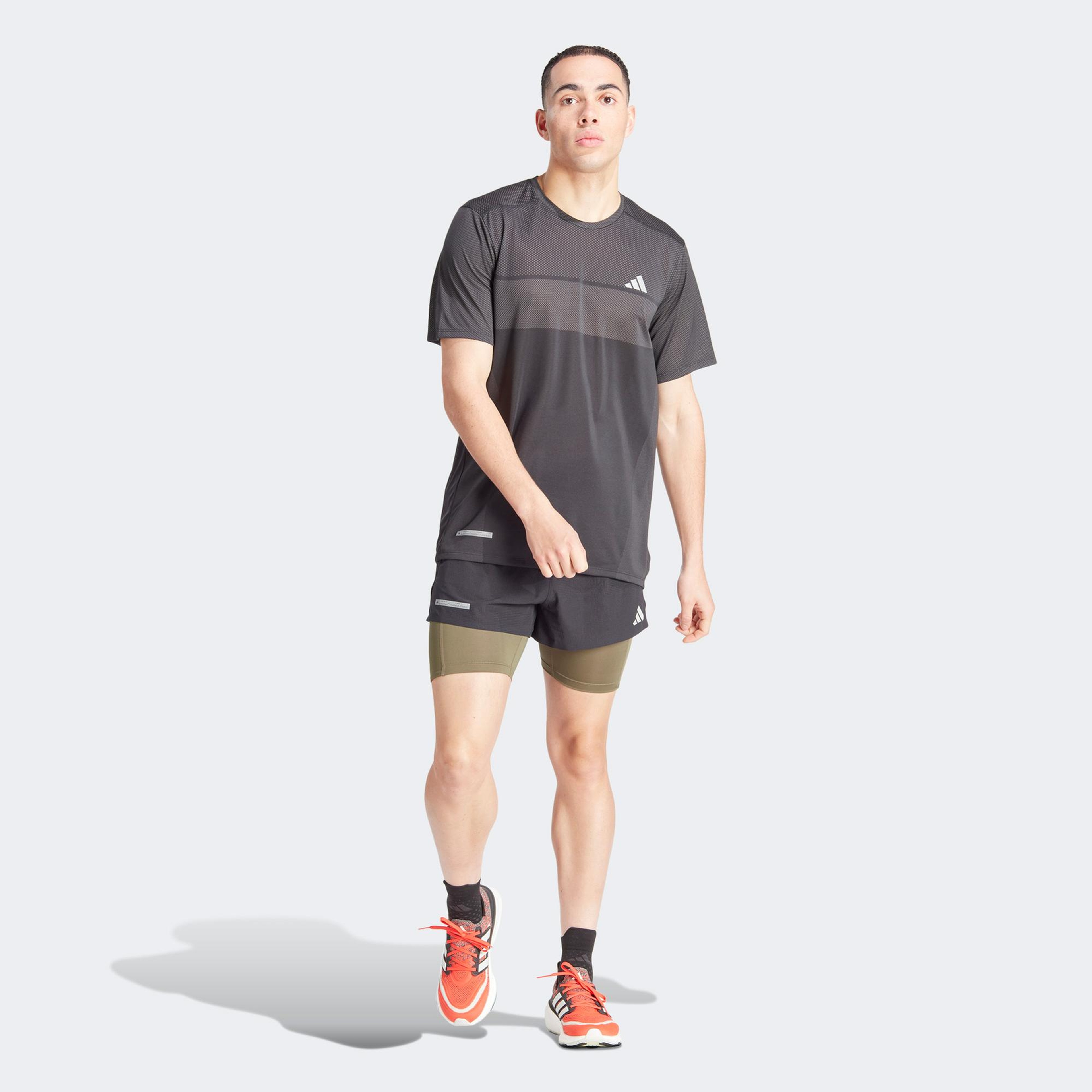 adidas Ultimateadidas Heat Ready Engineered Erkek Siyah T-Shirt