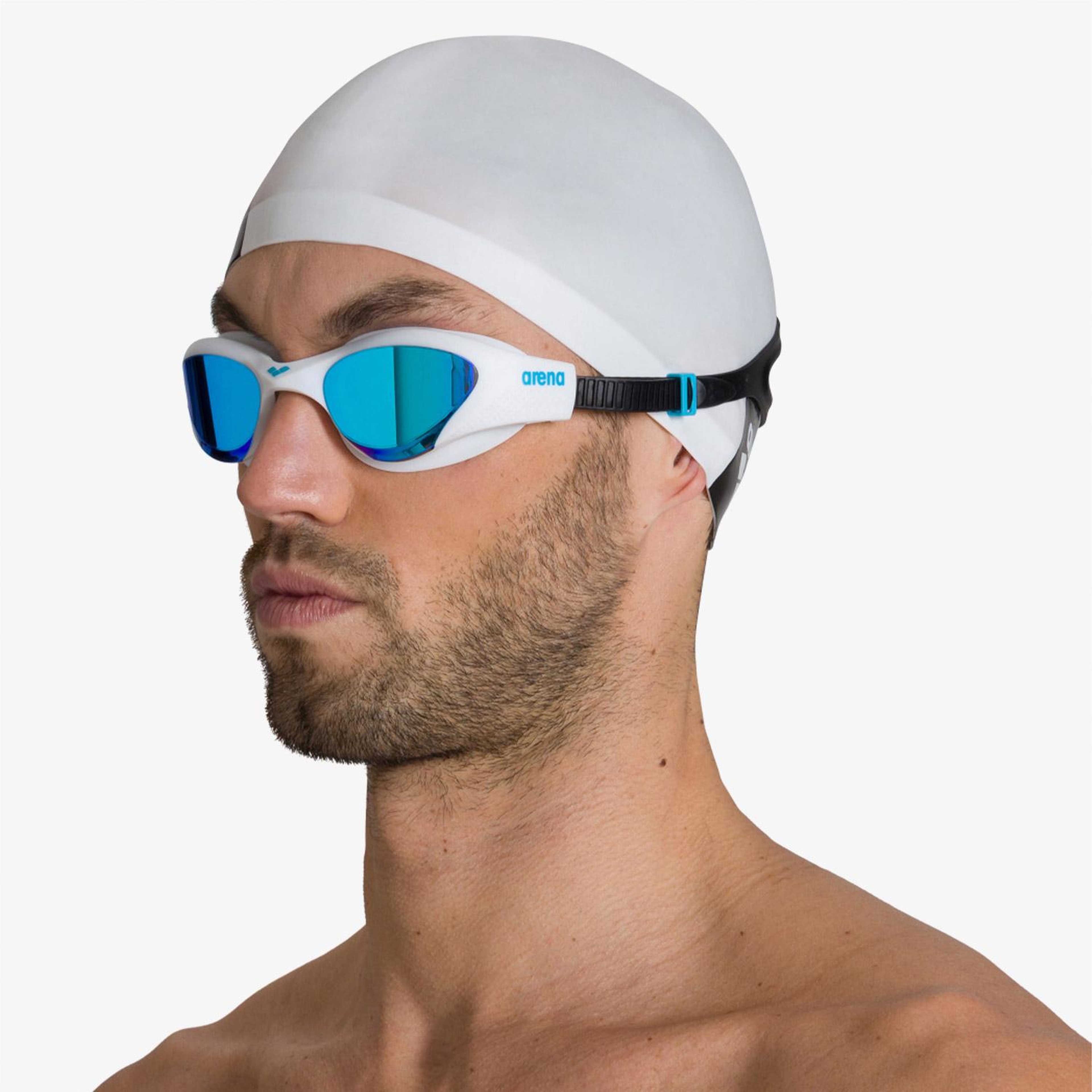 Arena The One Mirror Unisex Aynalı Mavi Antrenman Gözlüğü