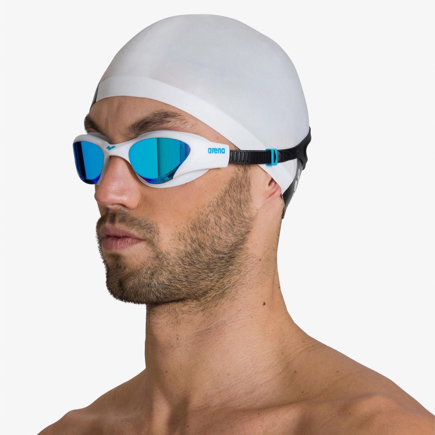 Arena The One Mirror Unisex Aynalı Mavi Antrenman Gözlüğü