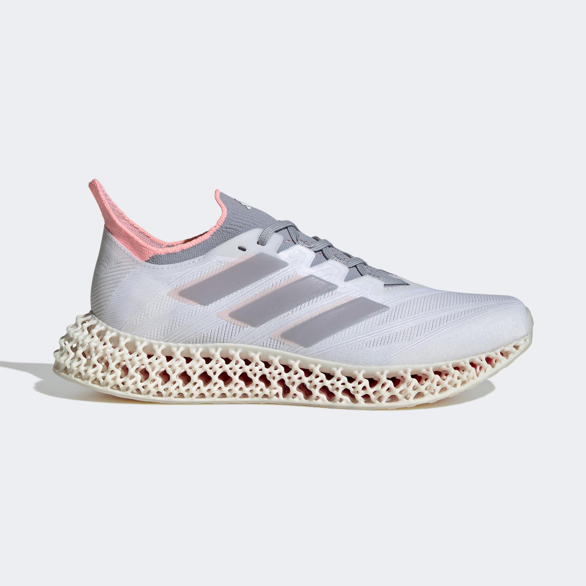 adidas 4DFWD 4 Kadın Gri Koşu Ayakkabısı