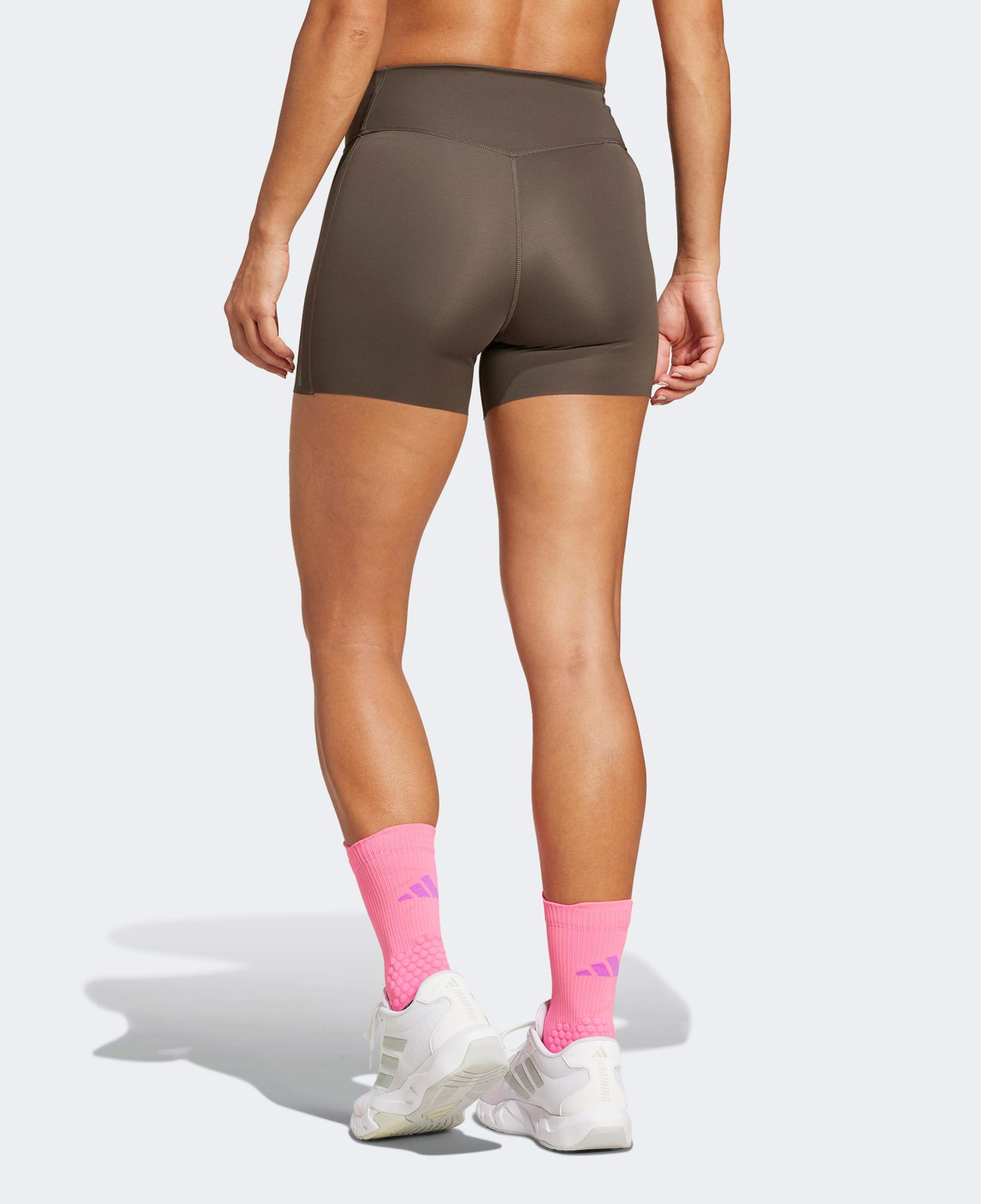 adidas Opt 4 Inch Kadın Yeşil Kısa Antrenman Taytı