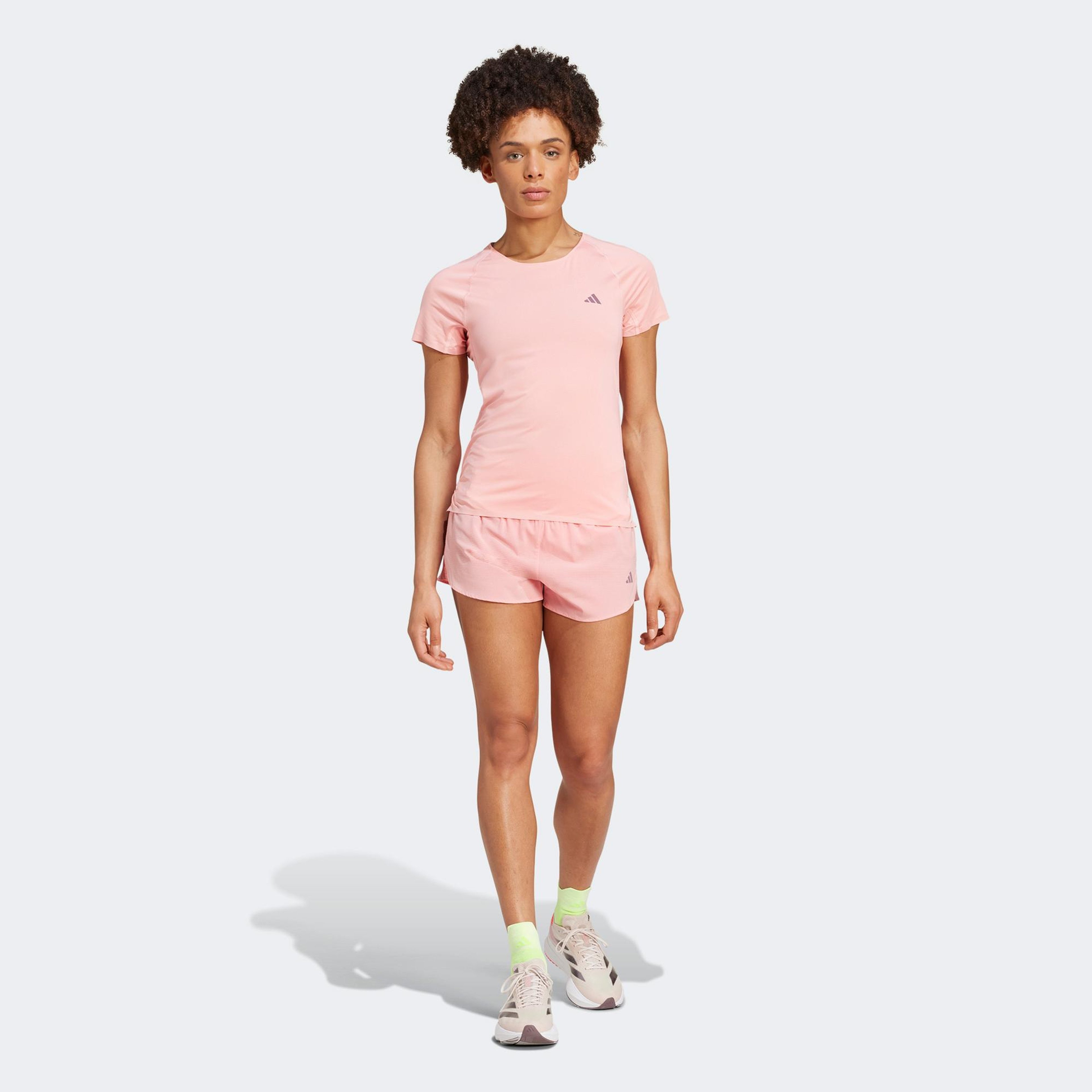 adidas Adizero Gel Kadın Pembe Şort