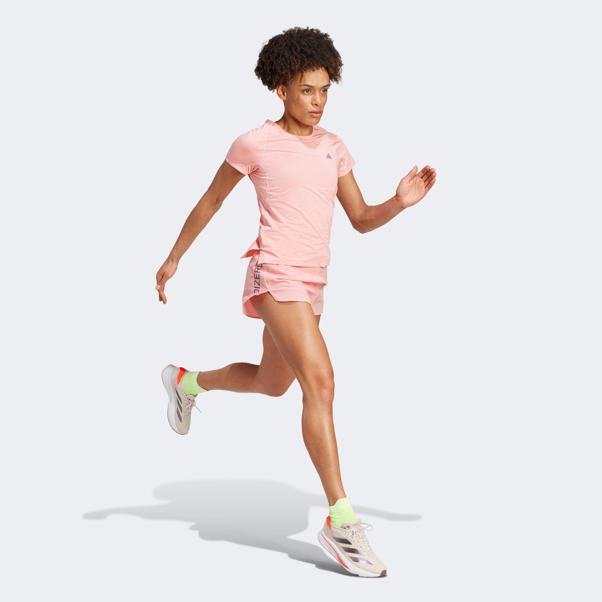 adidas Adizero Gel Kadın Pembe Şort