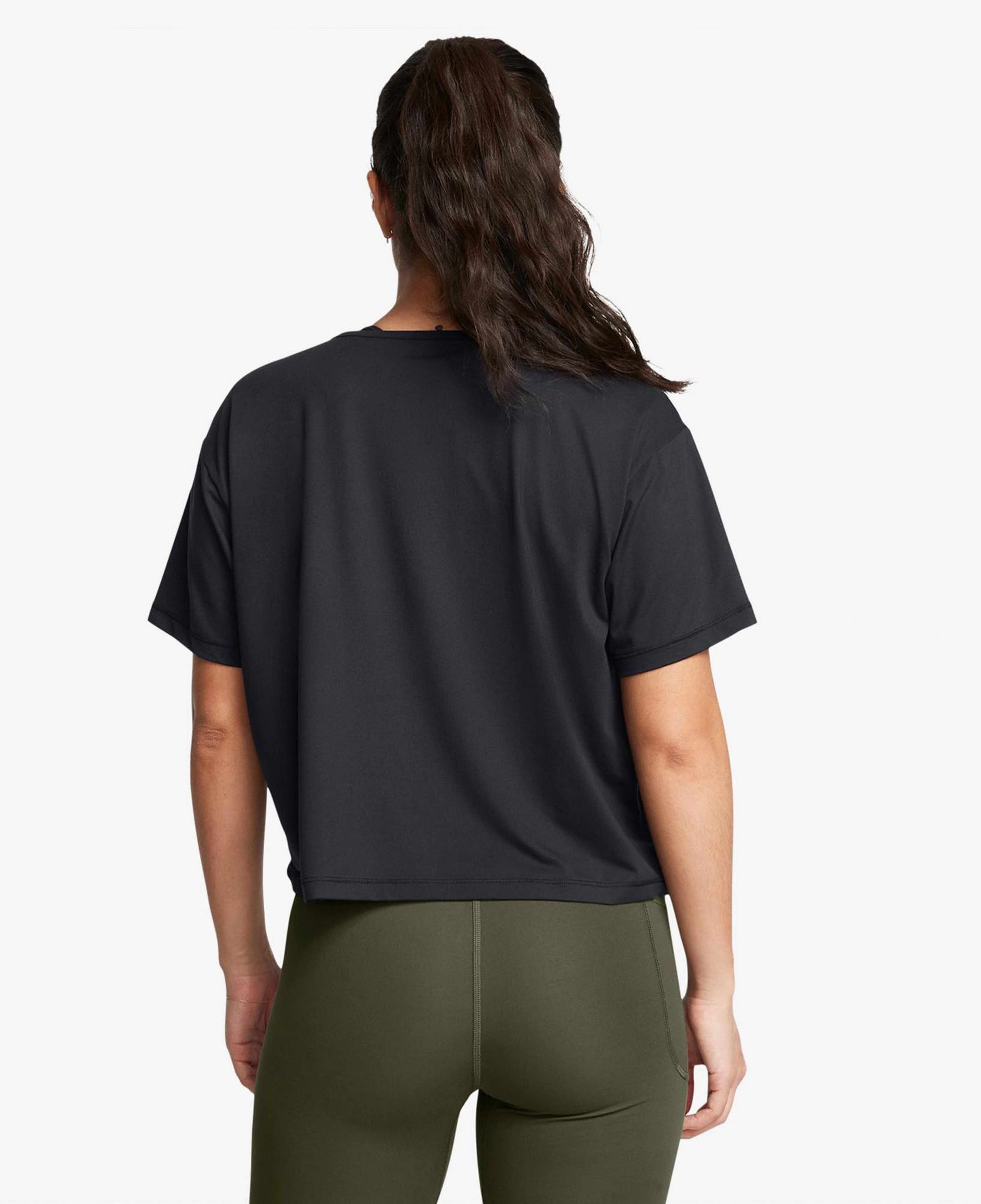 Under Armour Motion Kadın Siyah Günlük T-Shirt