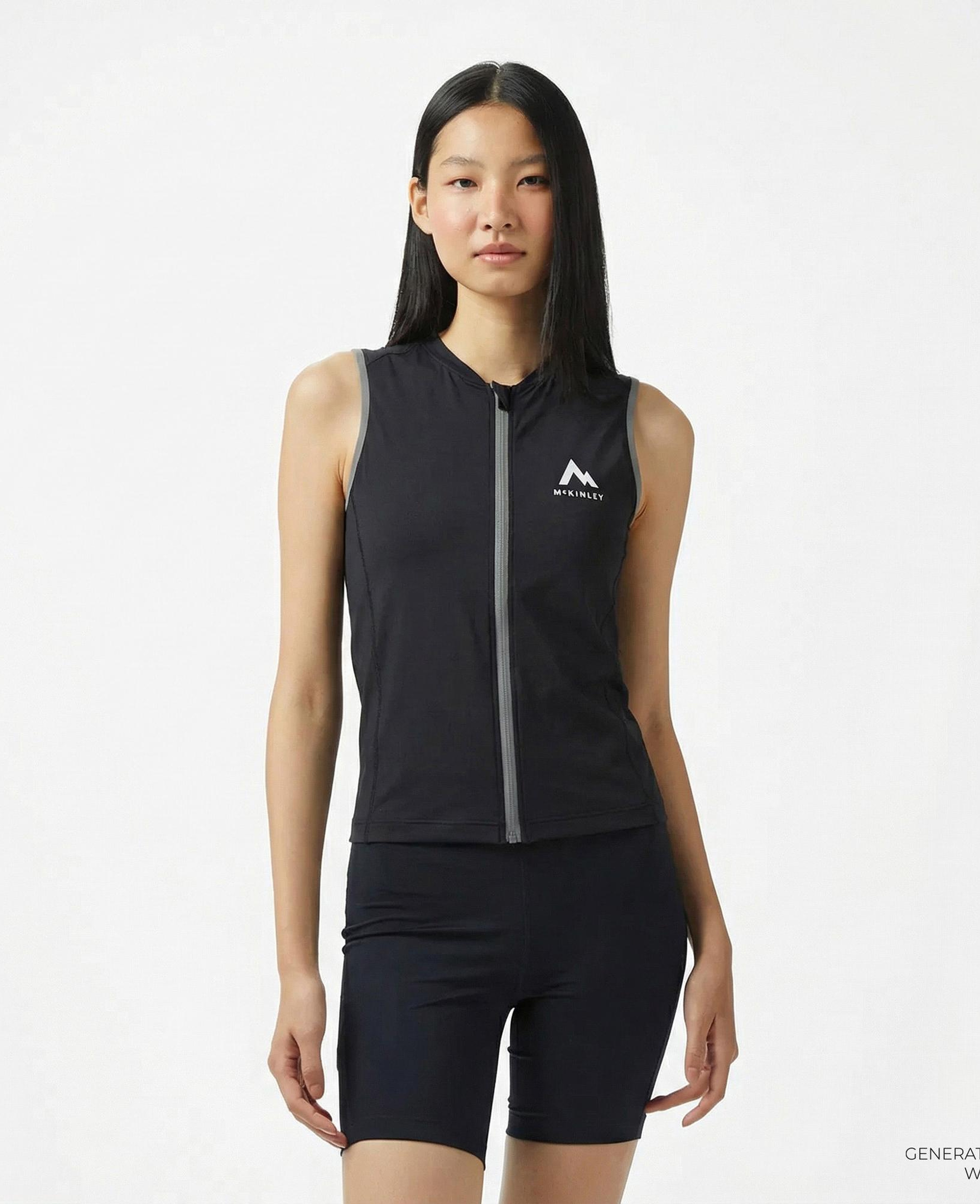 McKinley Fortress 3.0 Kadın Siyah Outdoor Yelek