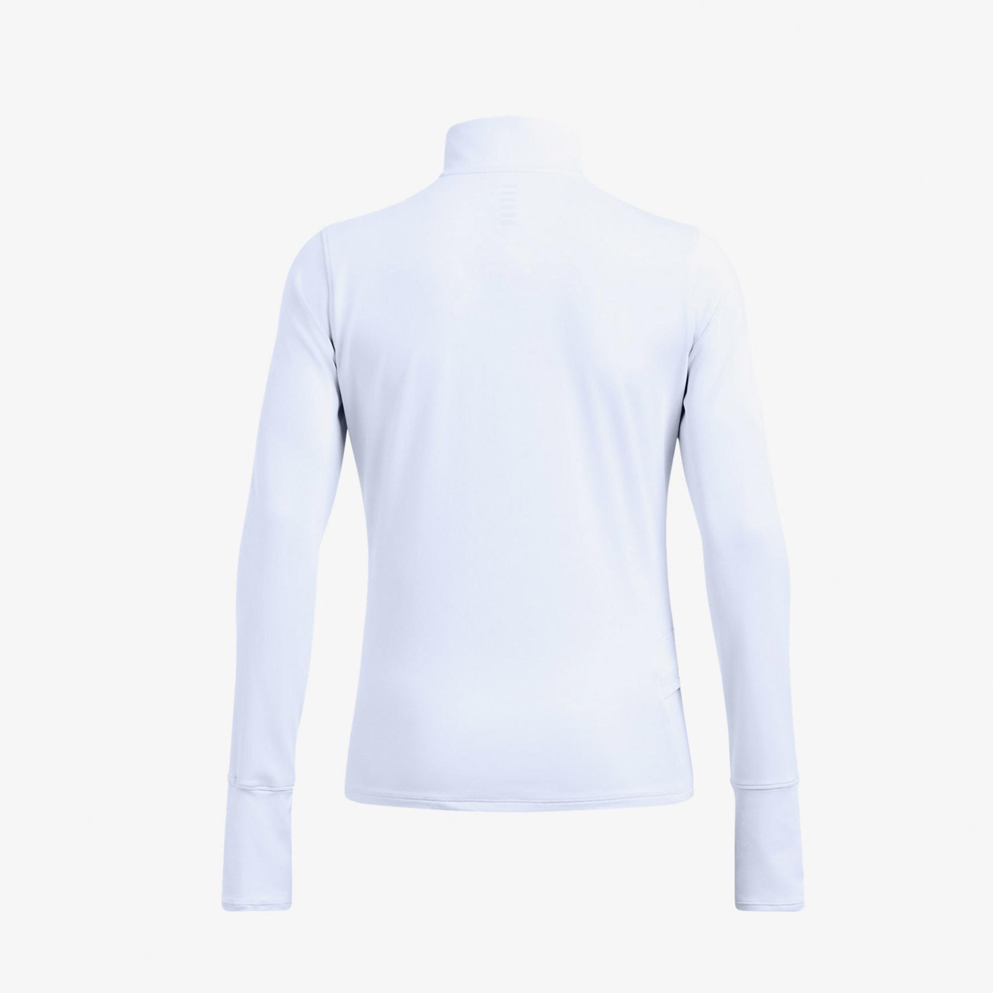 Under Armour Launch Pro Yarım Fermuarlı Kadın Mavi Koşu Üstü