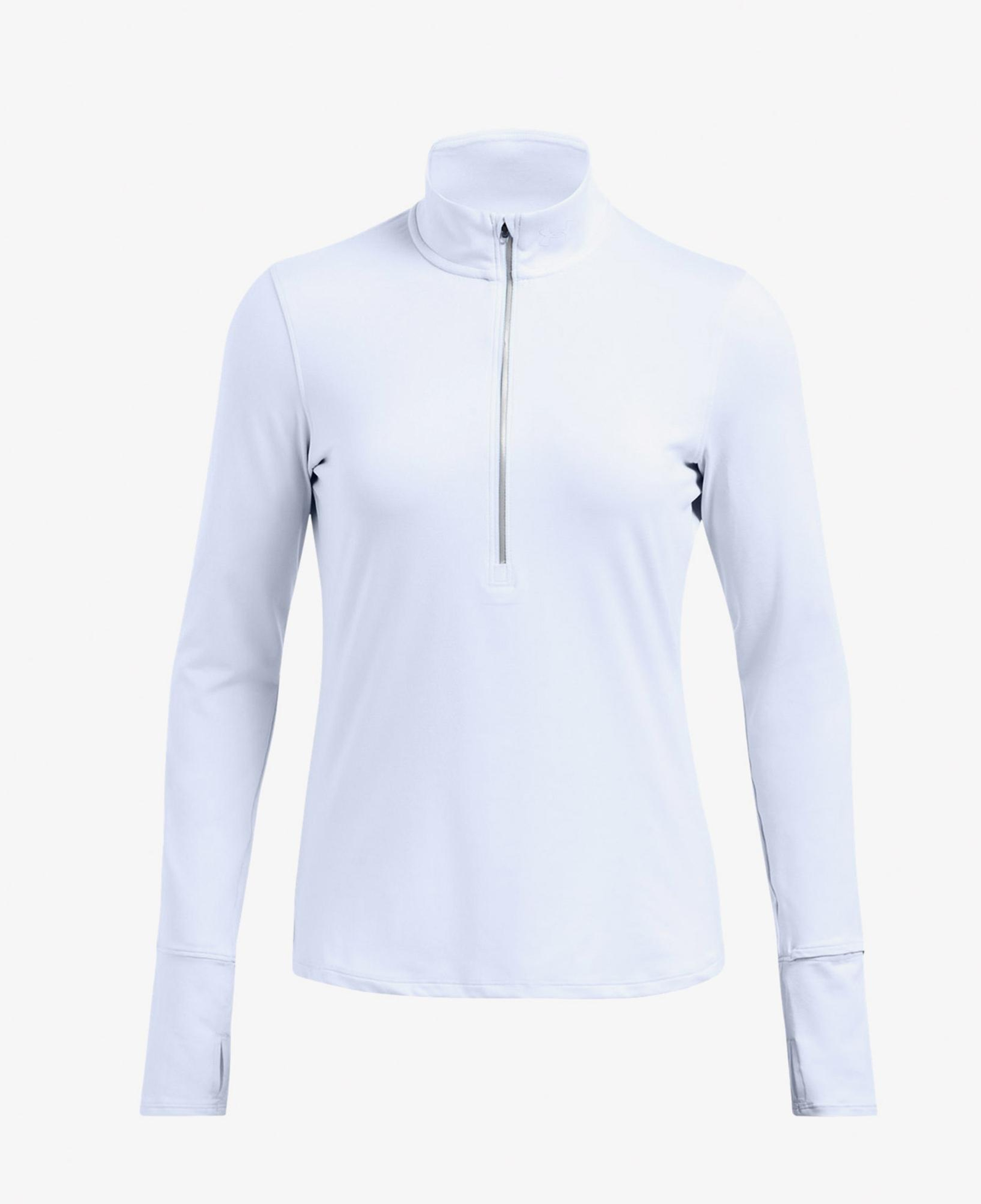 Under Armour Launch Pro Yarım Fermuarlı Kadın Mavi Koşu Üstü