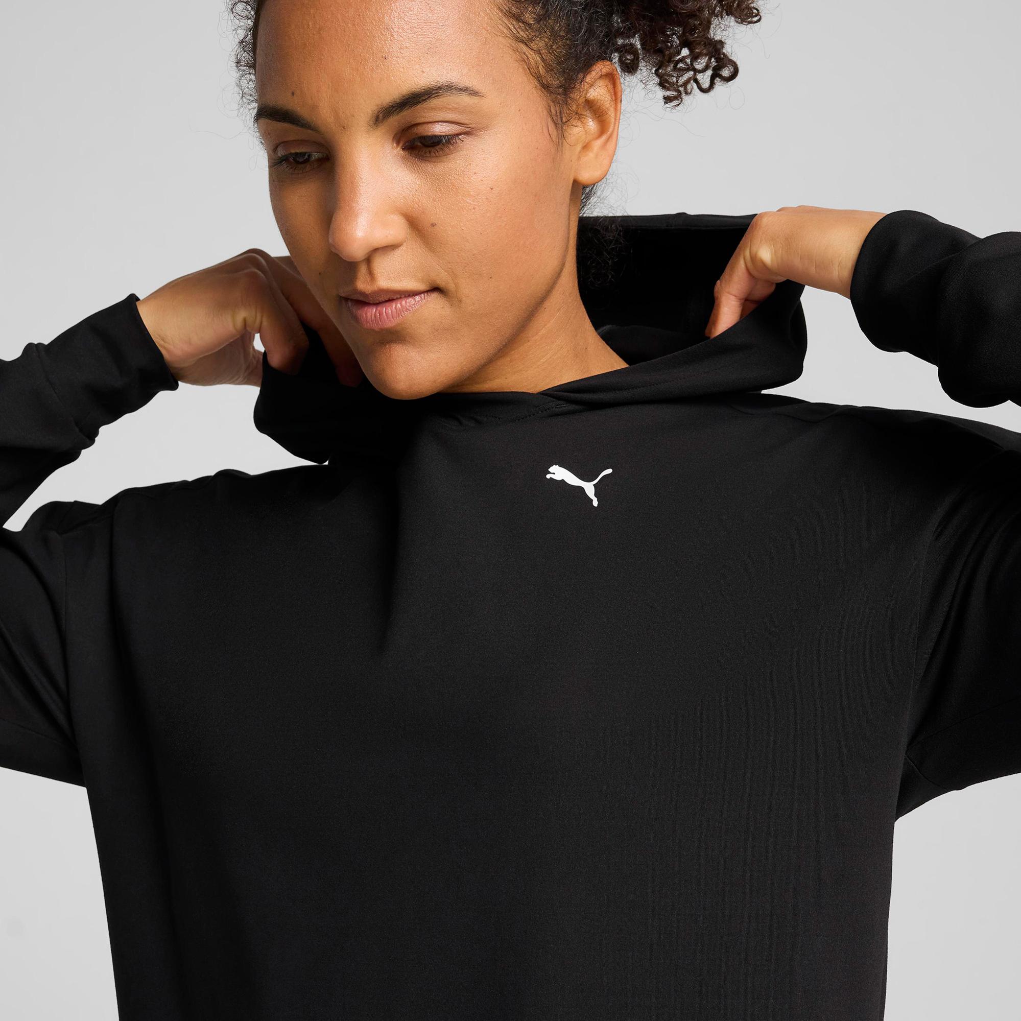 Puma Cloudspun Kadın Siyah Sweatshirt