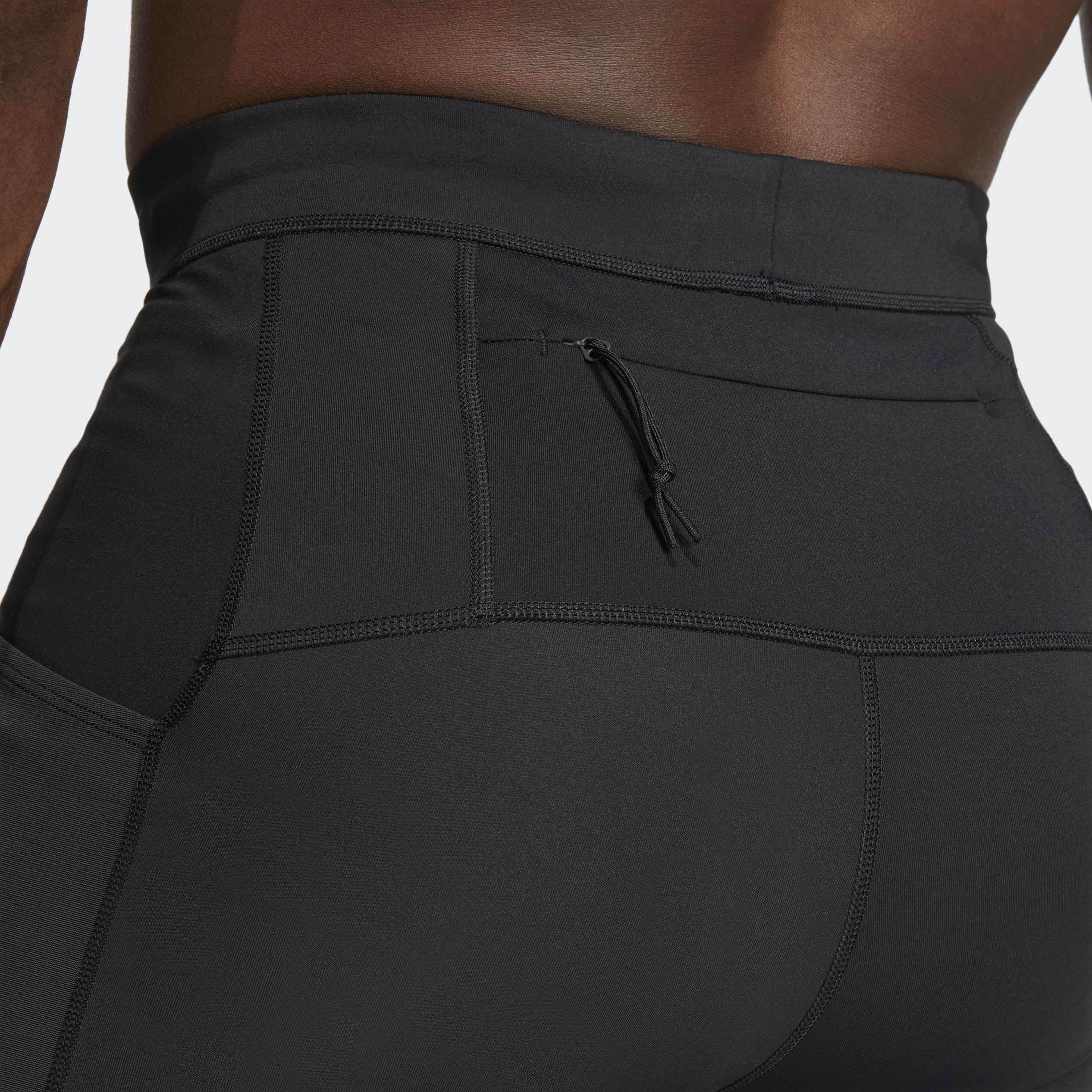 adidas Ultimate Hi Vis Erkek Siyah Koşu Taytı