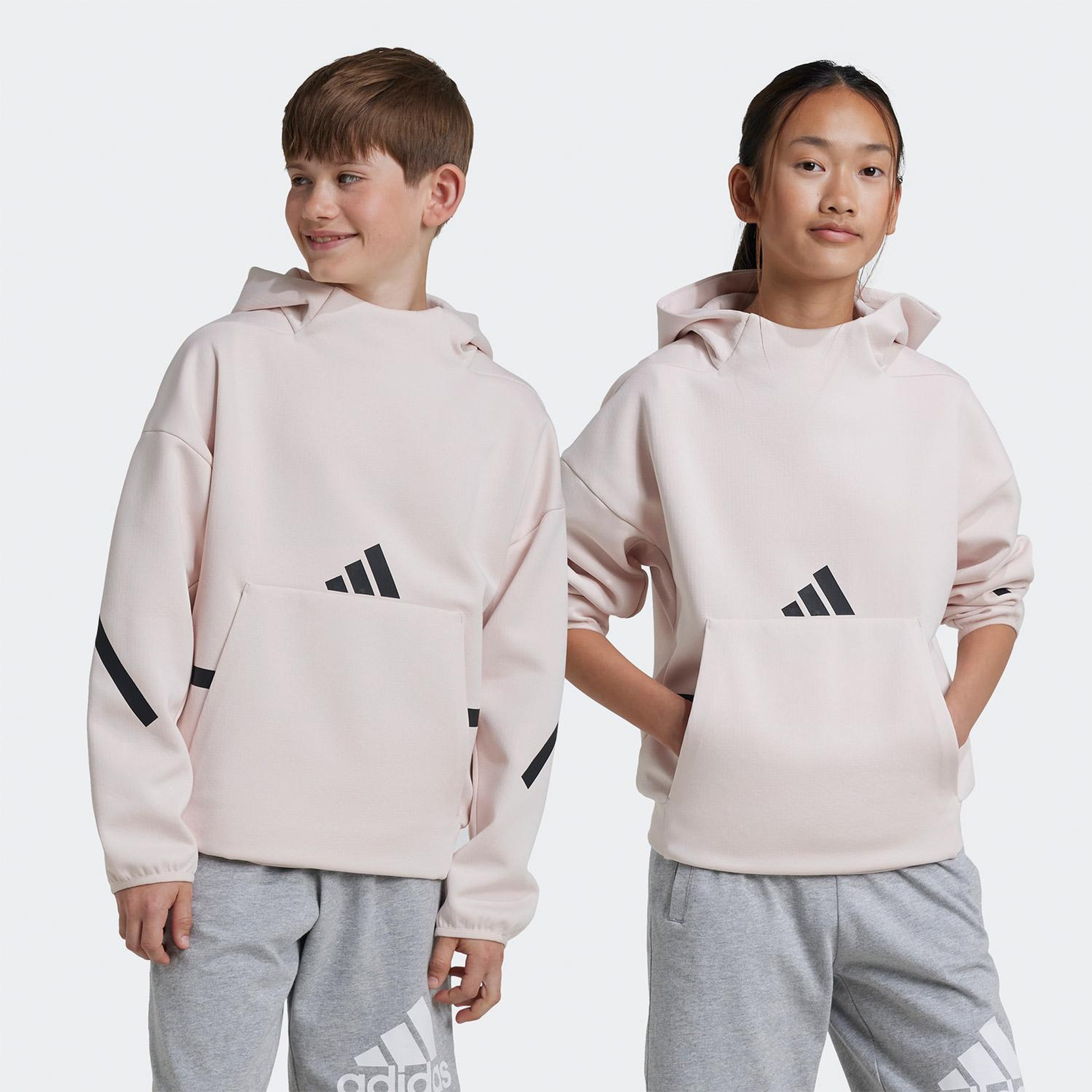 adidas ZNE Çocuk Pembe Günlük Sweatshirt