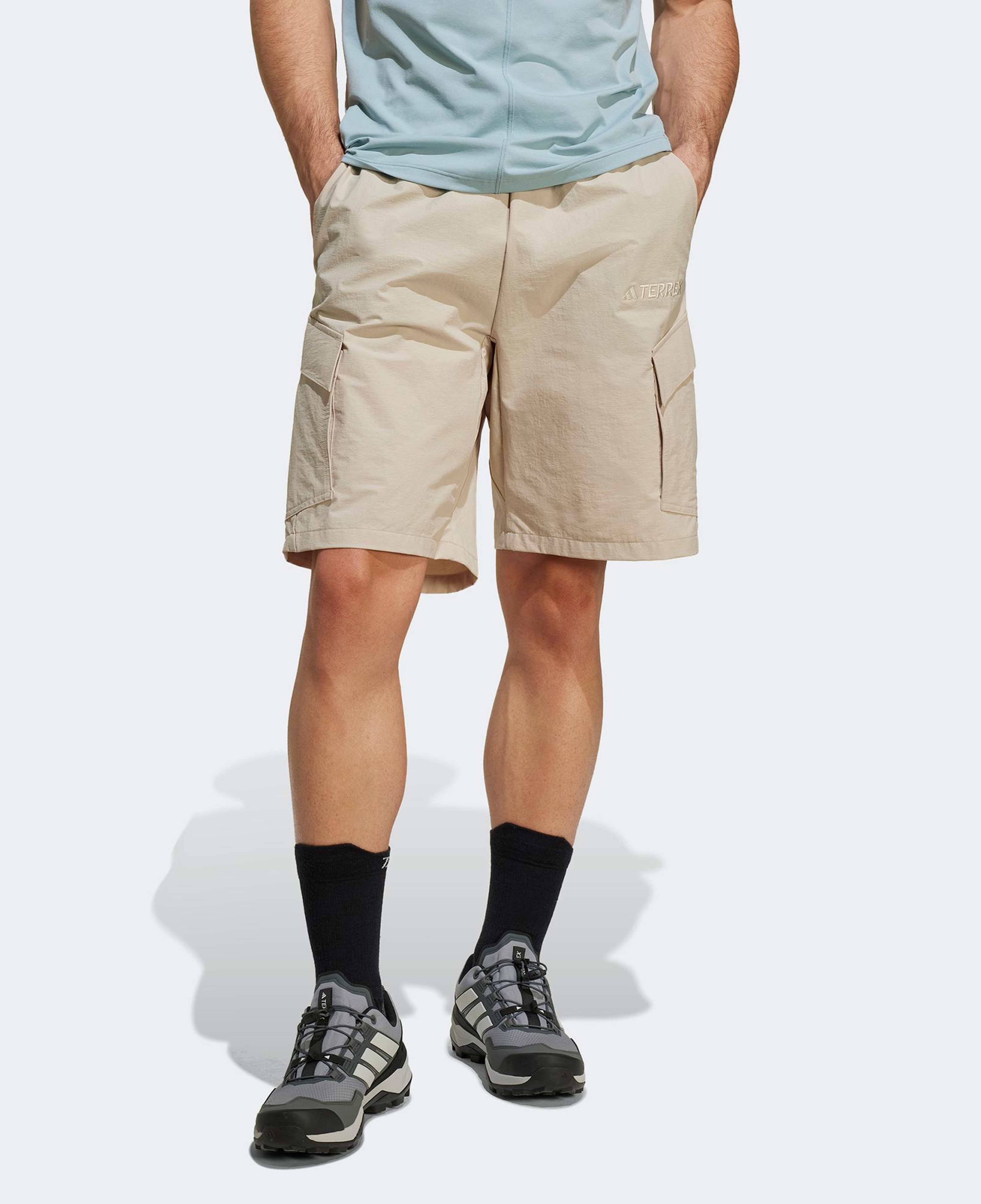 adidas Terrex Xploric Cargo Erkek Bej Şort