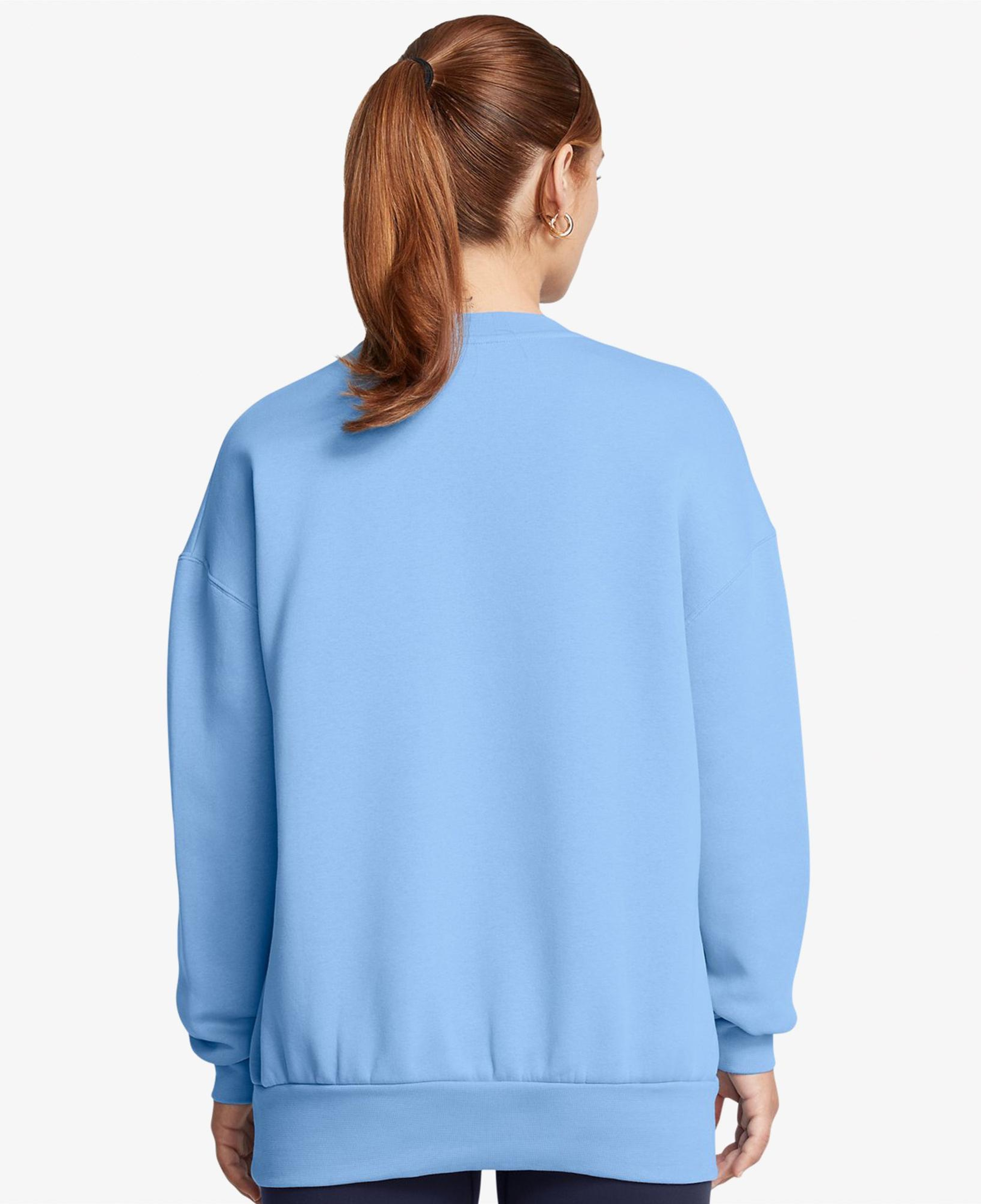 Under Armour Icon Fleece Kadın Mavi Günlük Sweatshirt