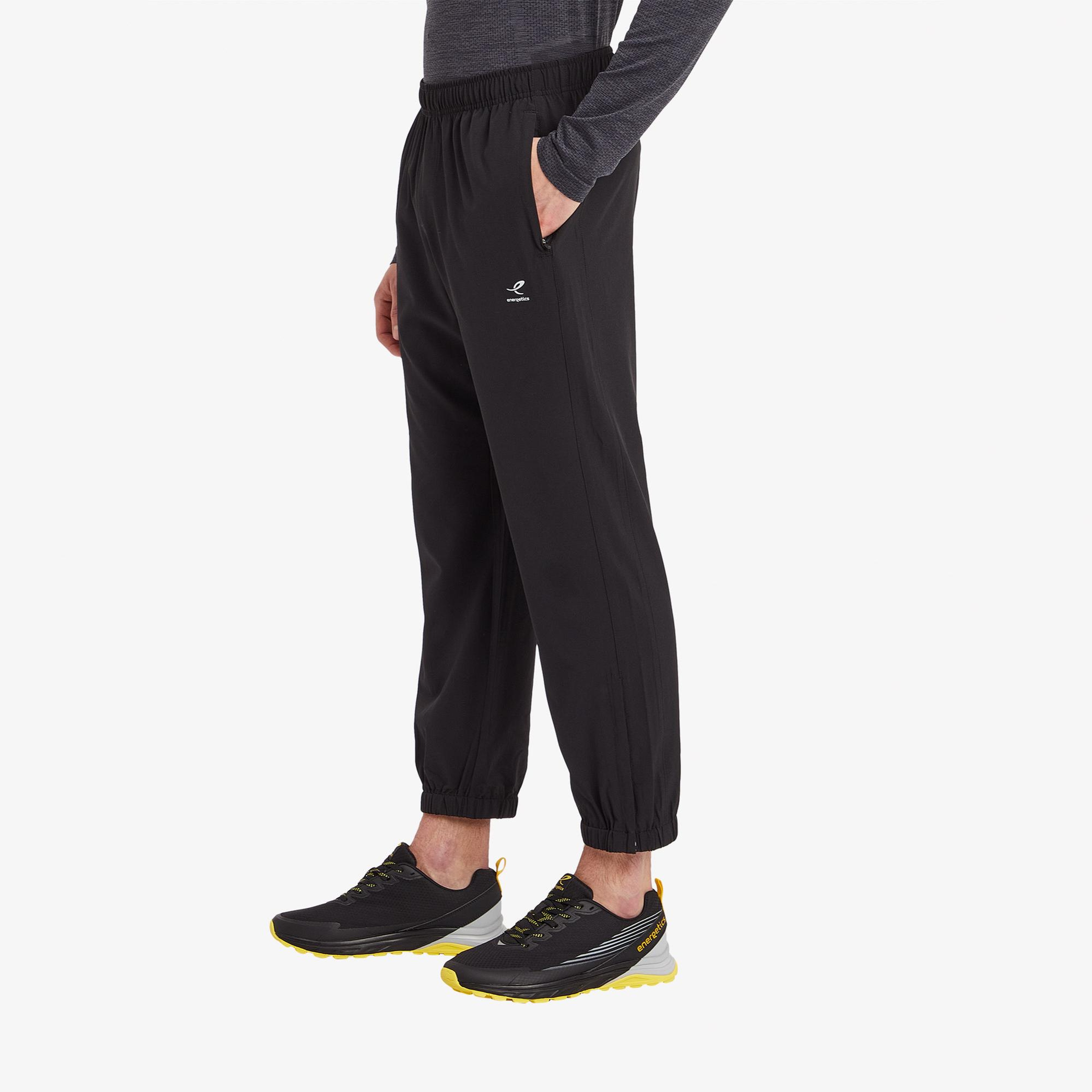 Energetics Hose Maxir Erkek Siyah Antrenman Eşofman Altı