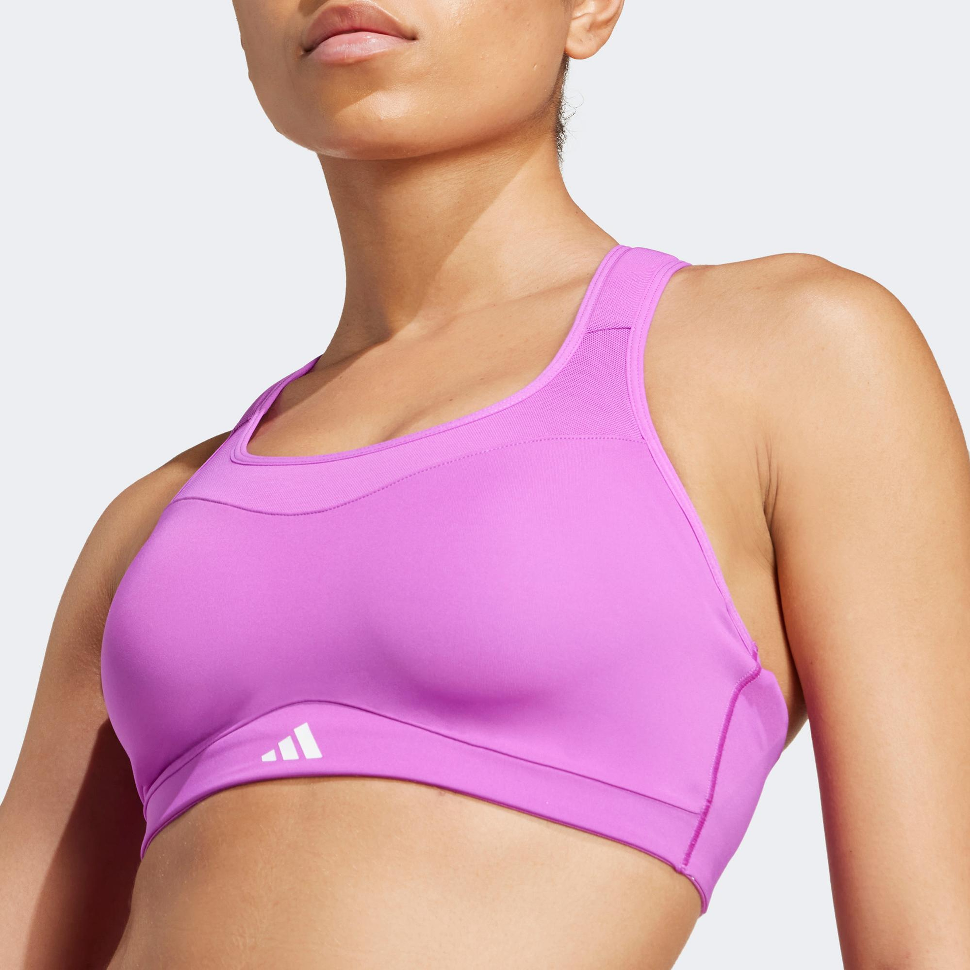 adidas TLRD Impact Kadın Mor Antrenman Bra