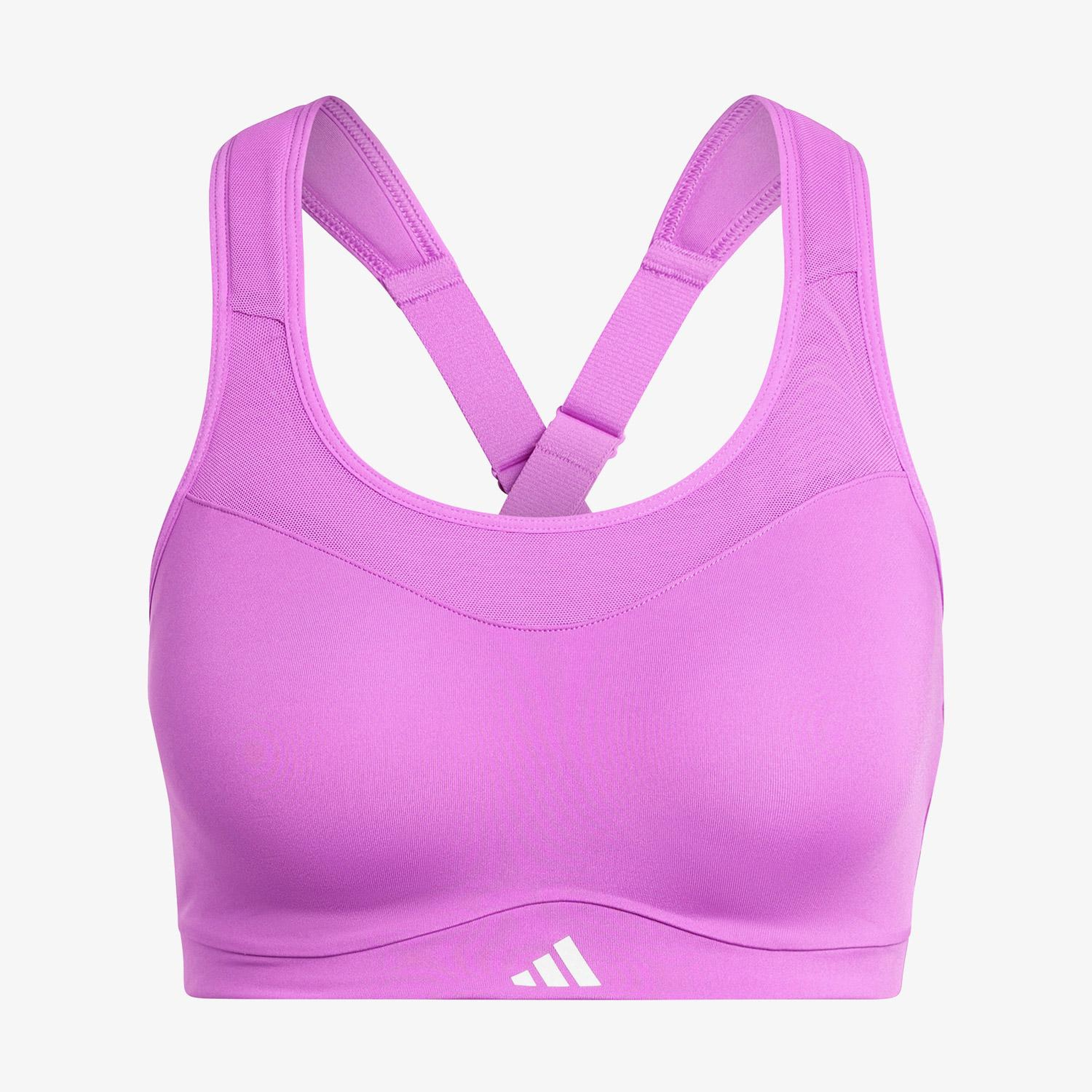 adidas TLRD Impact Kadın Mor Antrenman Bra