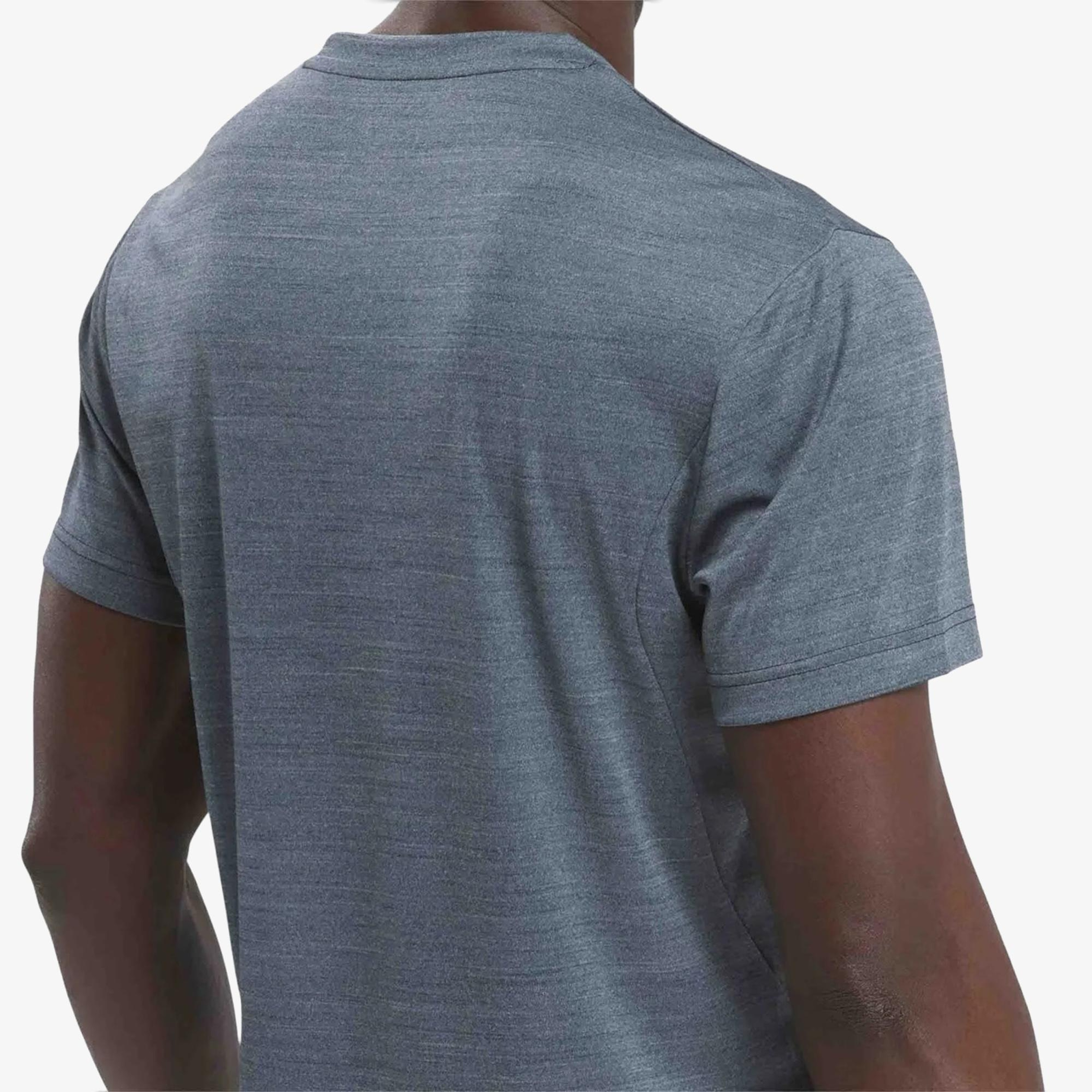 Reebok Fresh Athlete Erkek Gri Antrenman T-Shirt