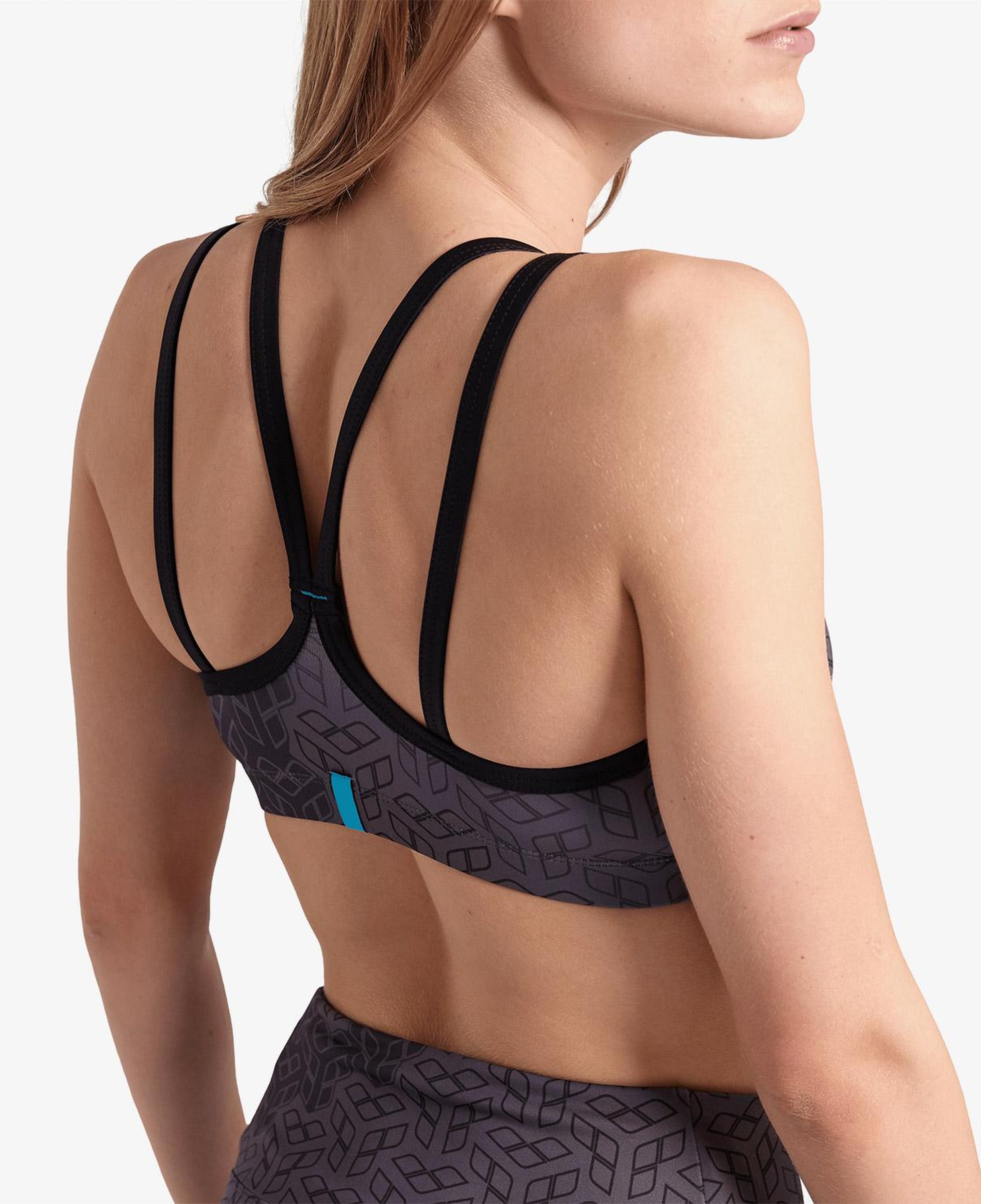 Arena Seamless Tank Kadın Gri Bra