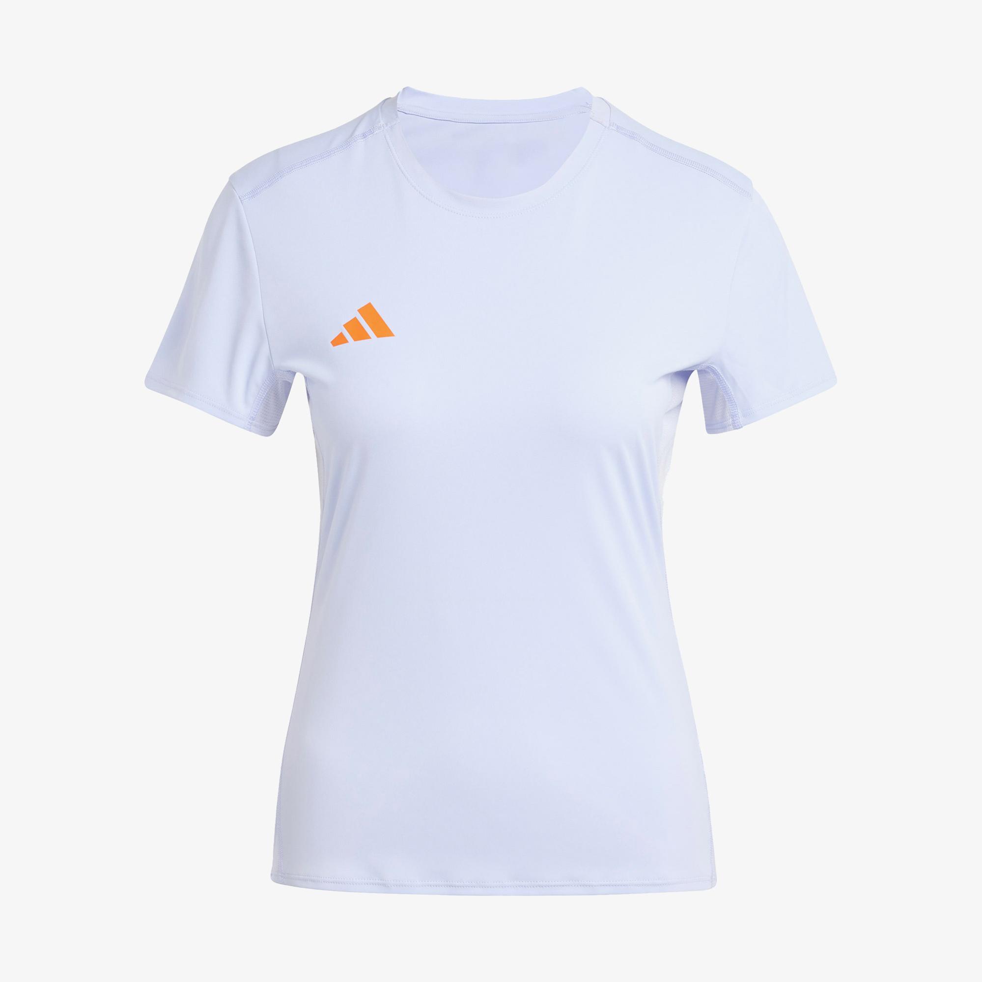 adidas Adizero Essentials Kadın Mor Koşu T-Shirt