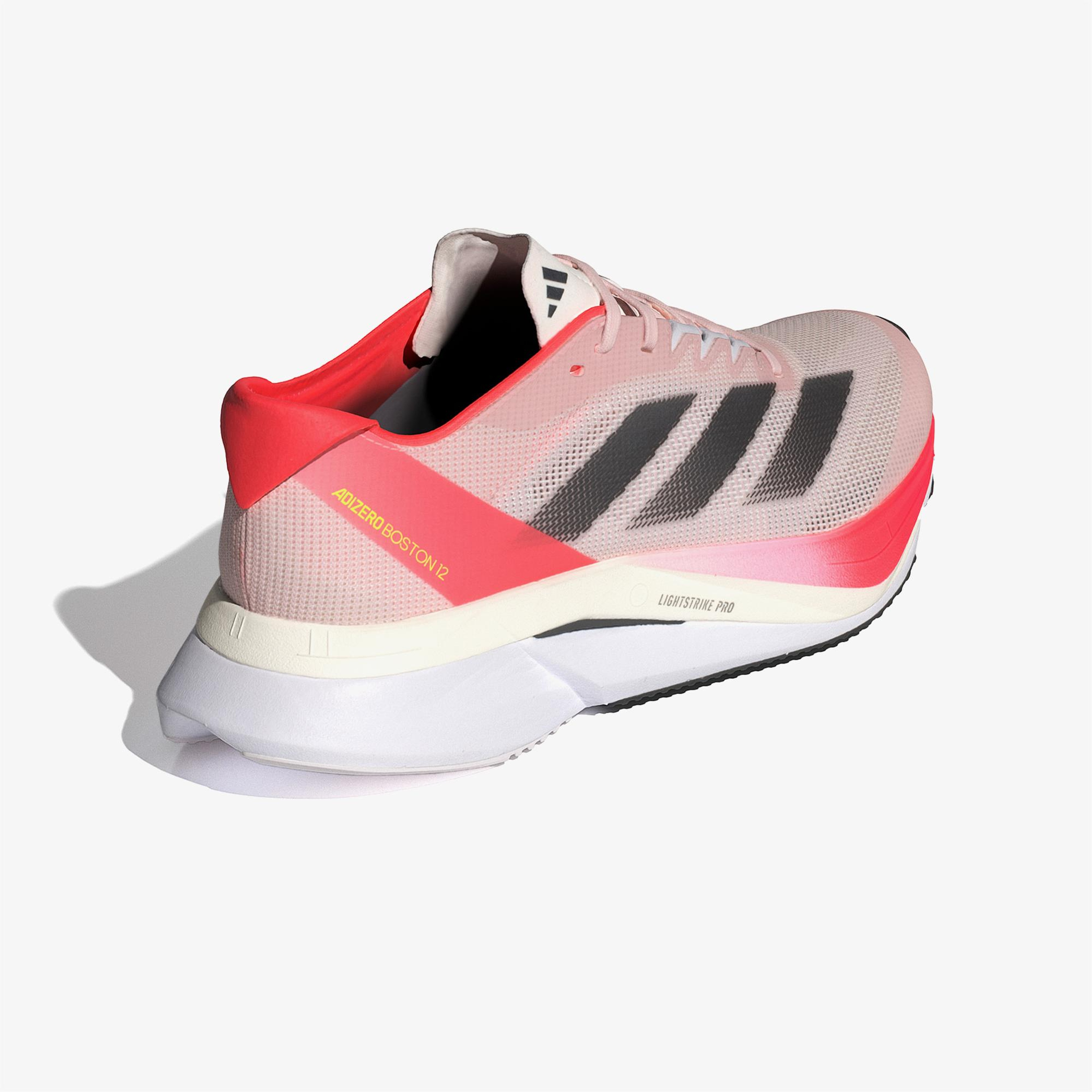 adidas Adizero Boston 12 Kadın Pembe Koşu Ayakkabısı