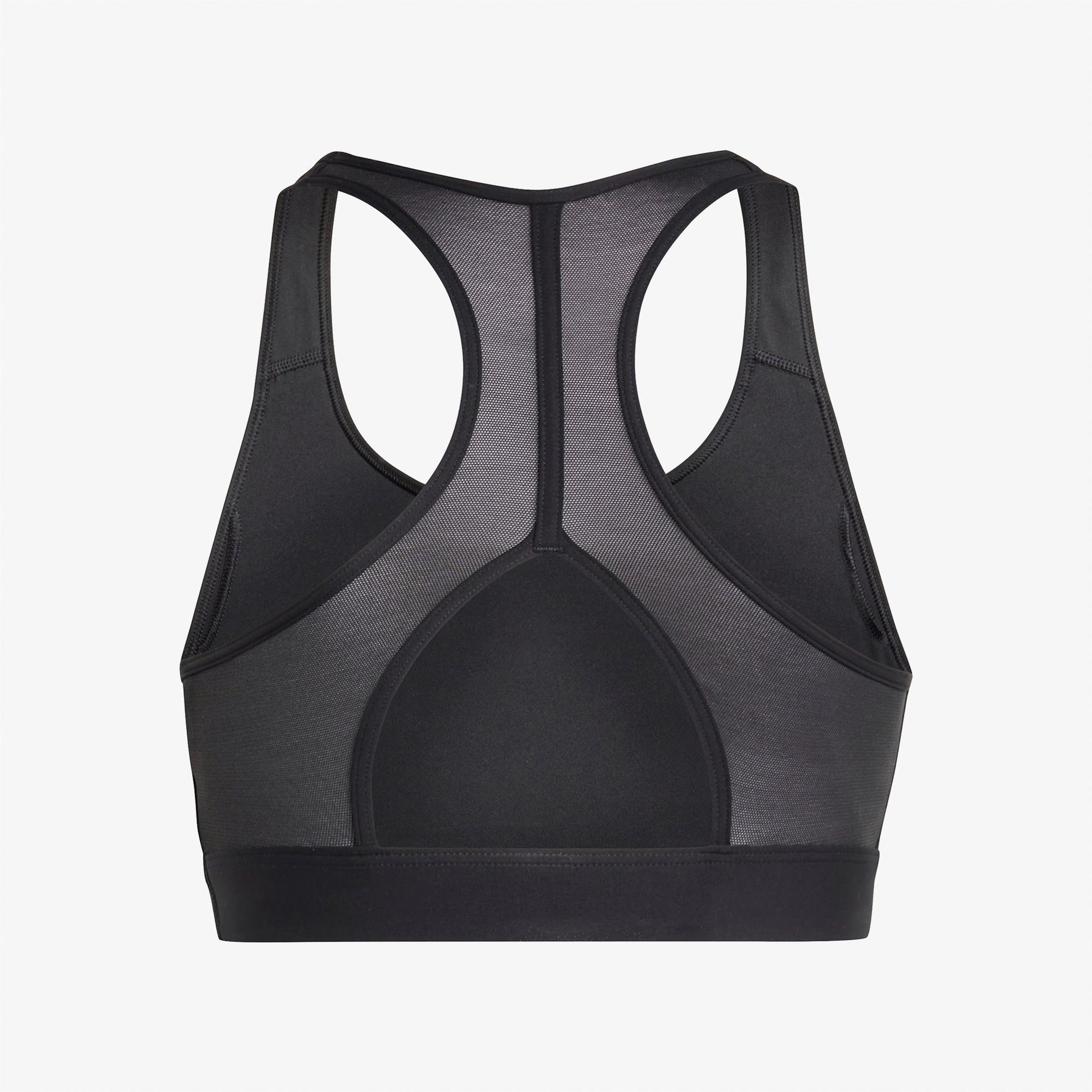 adidas Powerreact Graphic Kadın Siyah Antrenman Bra