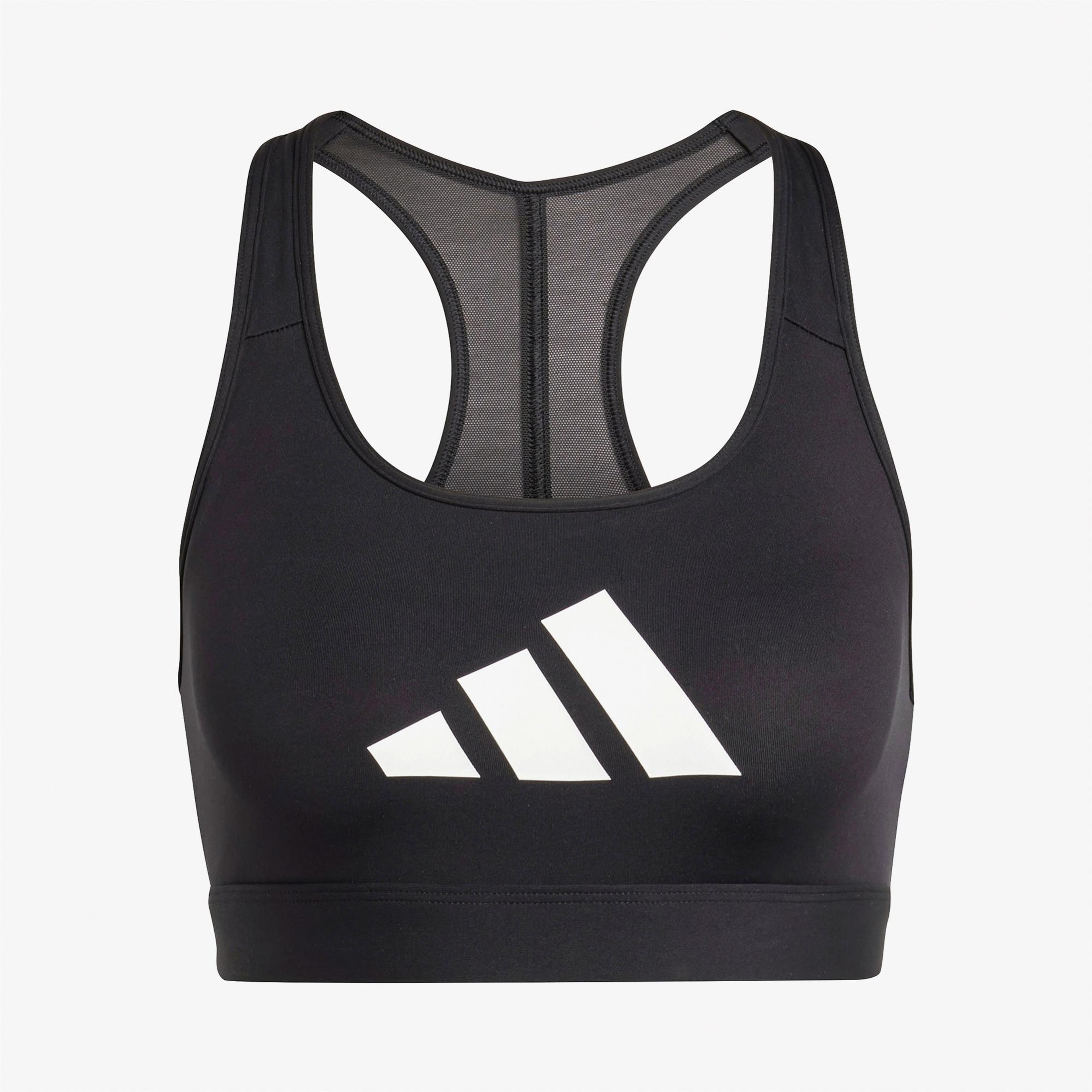 adidas Powerreact Graphic Kadın Siyah Antrenman Bra