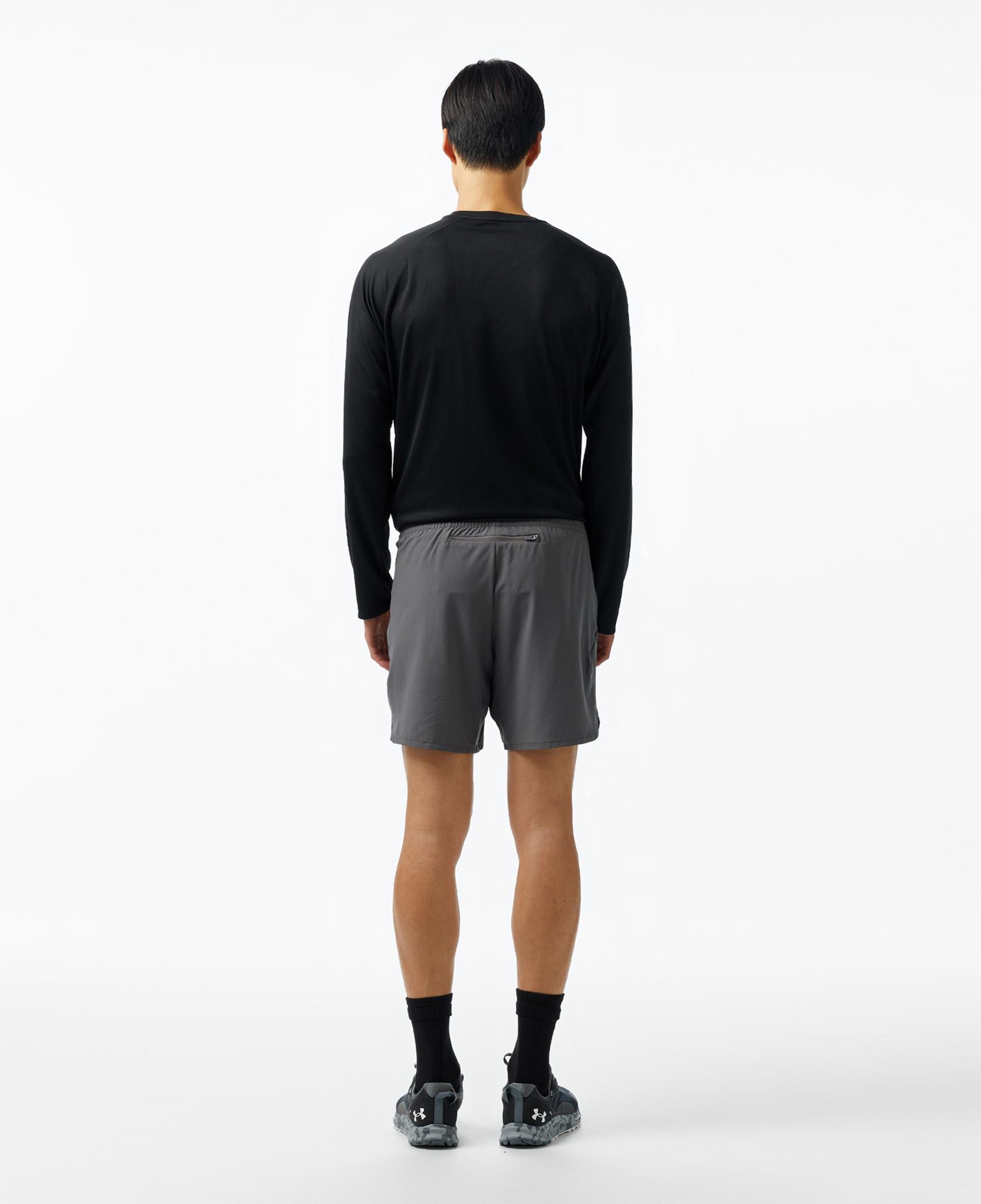 Energetics Casper V Erkek Gri Koşu Şortu