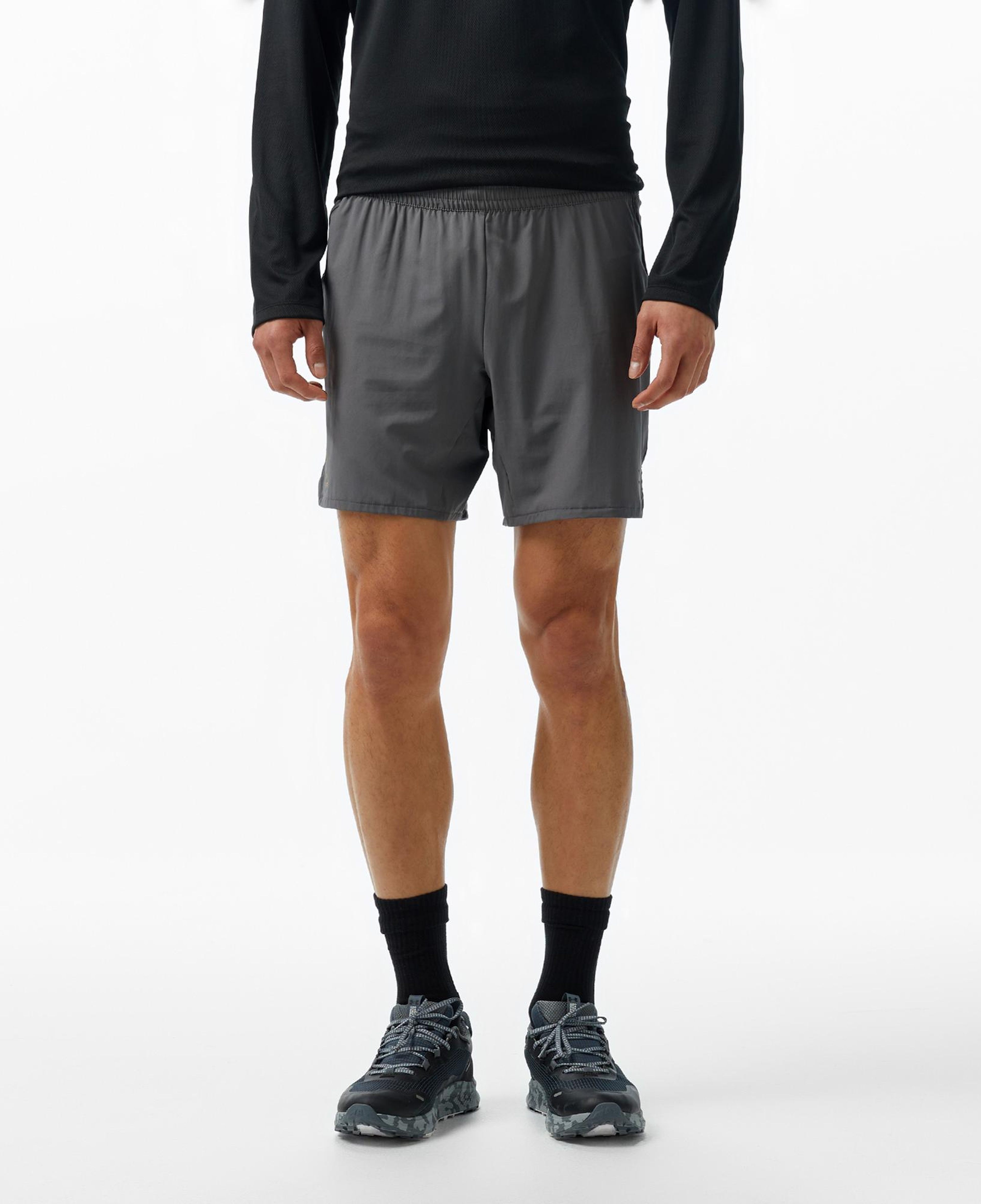 Energetics Casper V Erkek Gri Koşu Şortu
