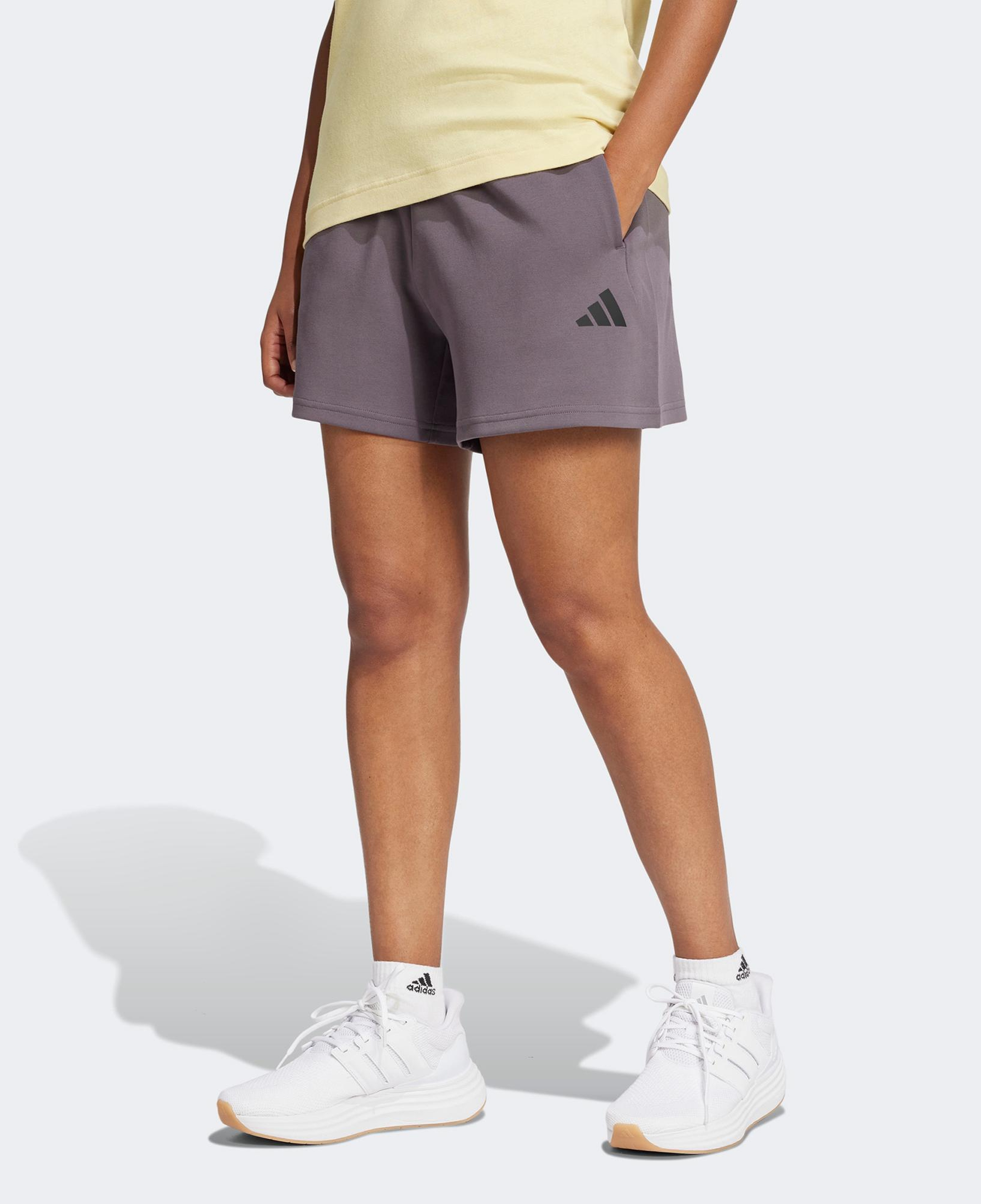 adidas Future Icons Small Logo Kadın Gri Şort