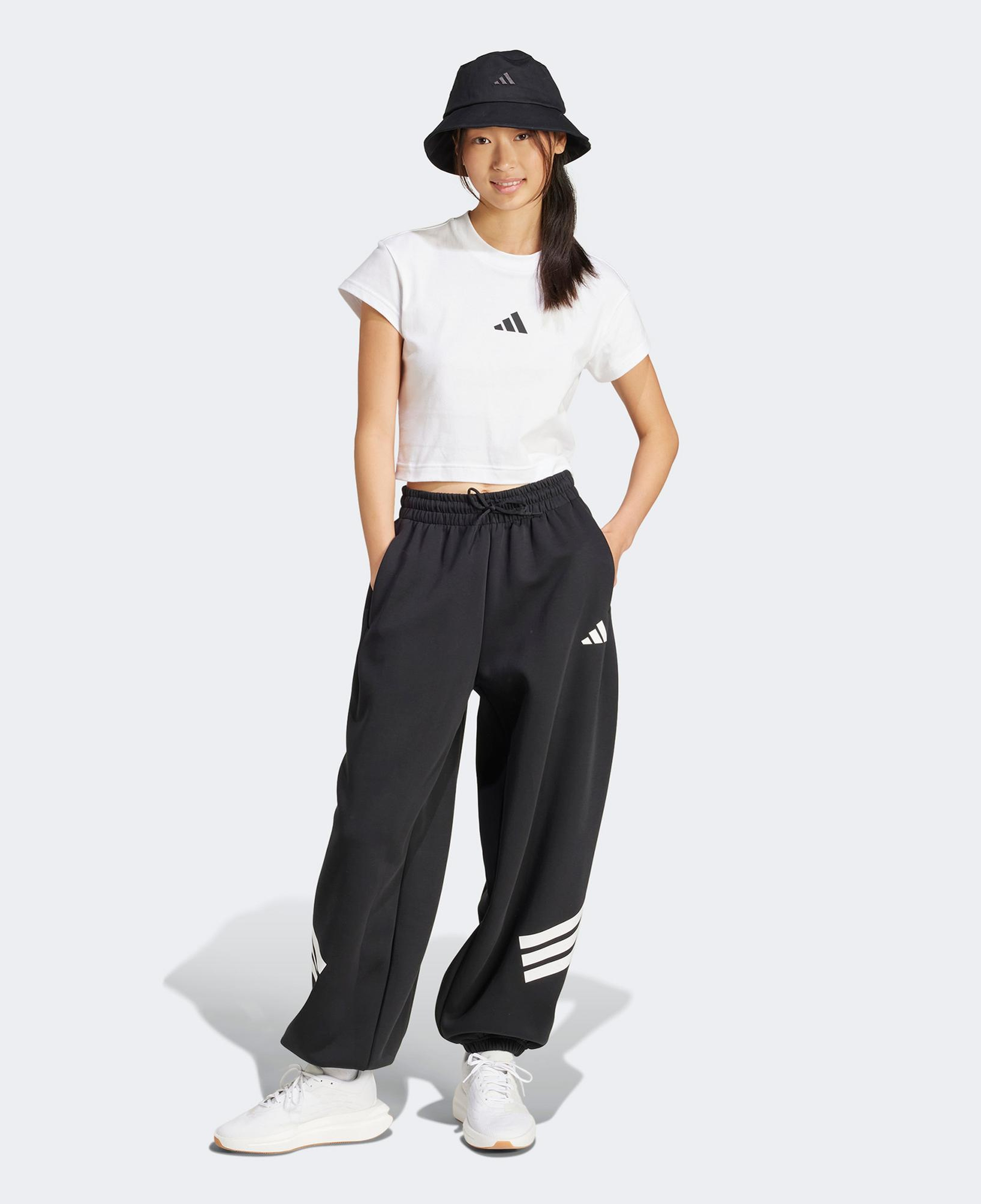 adidas Future Icons Small Logo Baby Kadın Beyaz T-Shirt