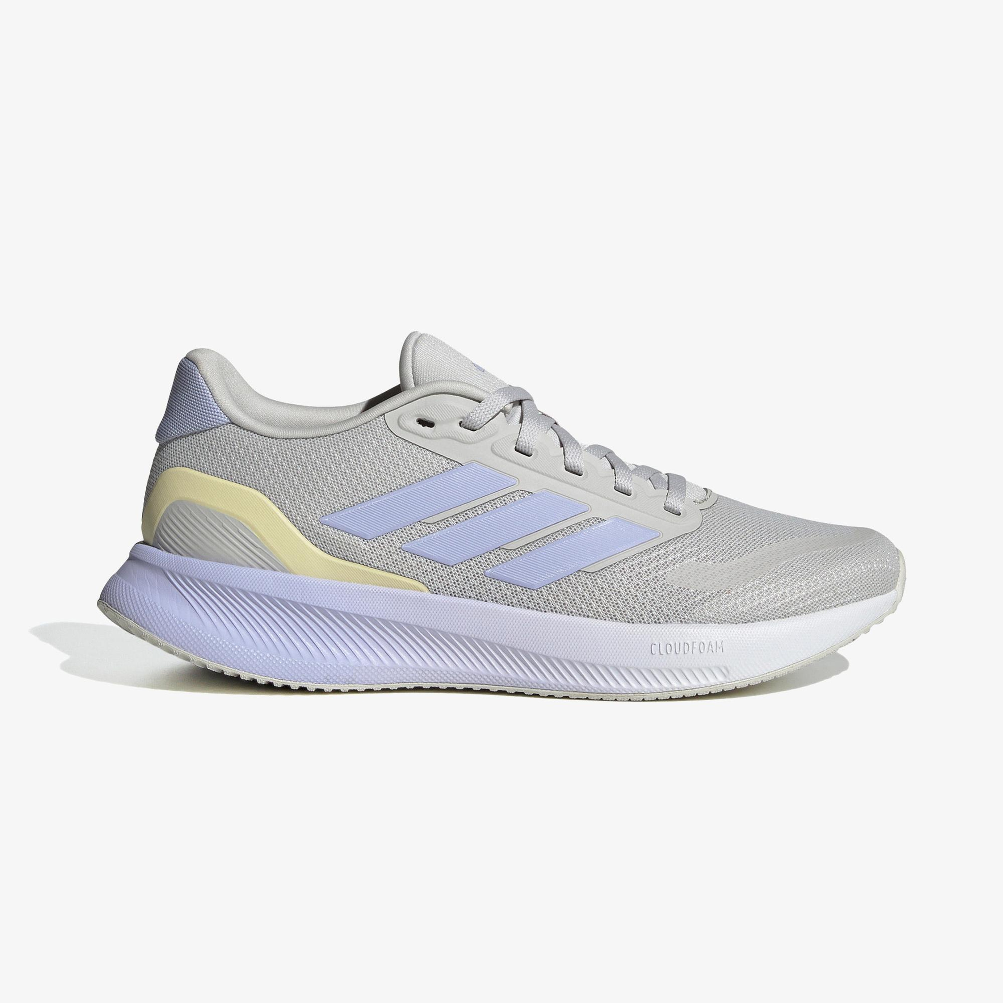 adidas Runfalcon 5 Kadın Gri Koşu Ayakkabısı