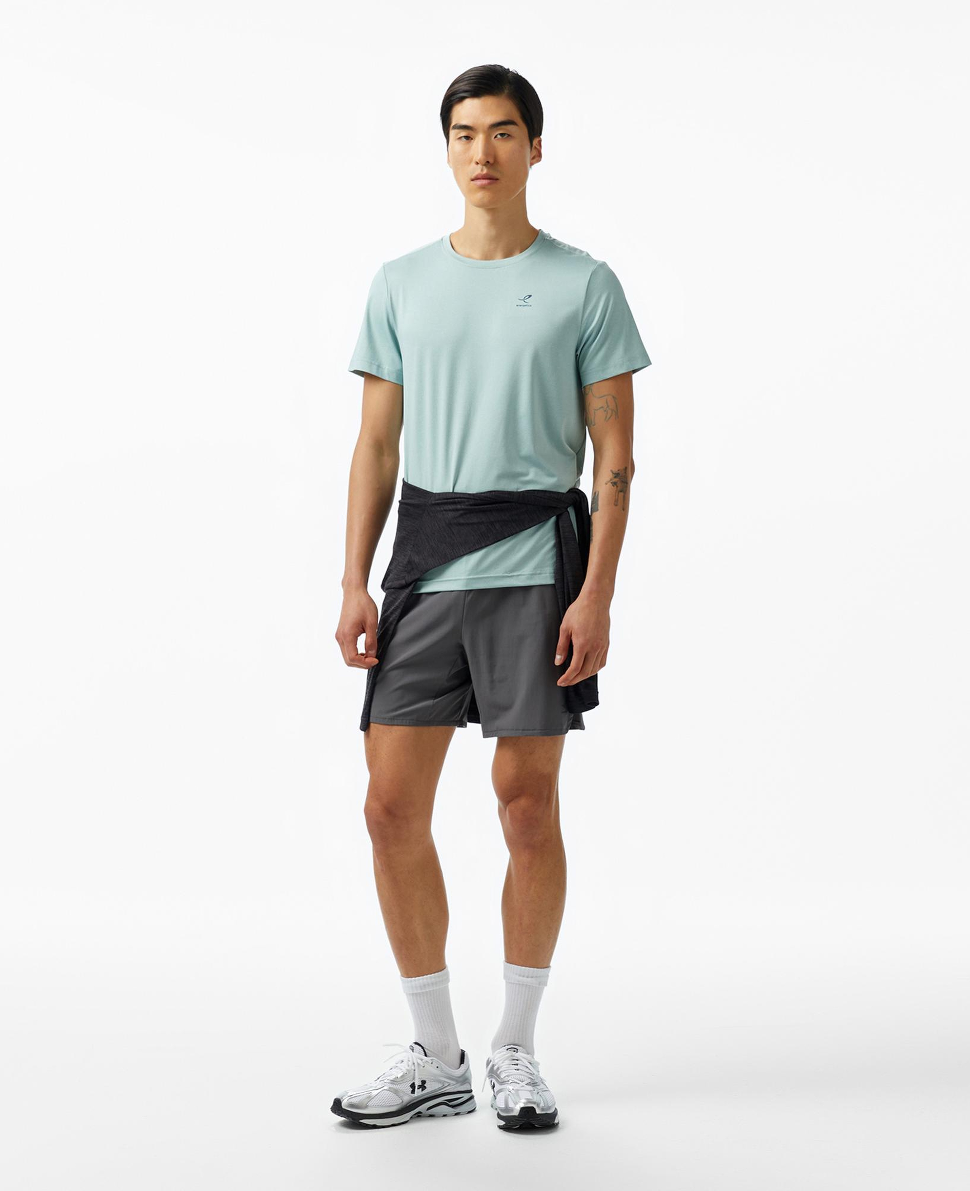 Energetics Tibo Ss Erkek Mavi Antrenman T-Shirt