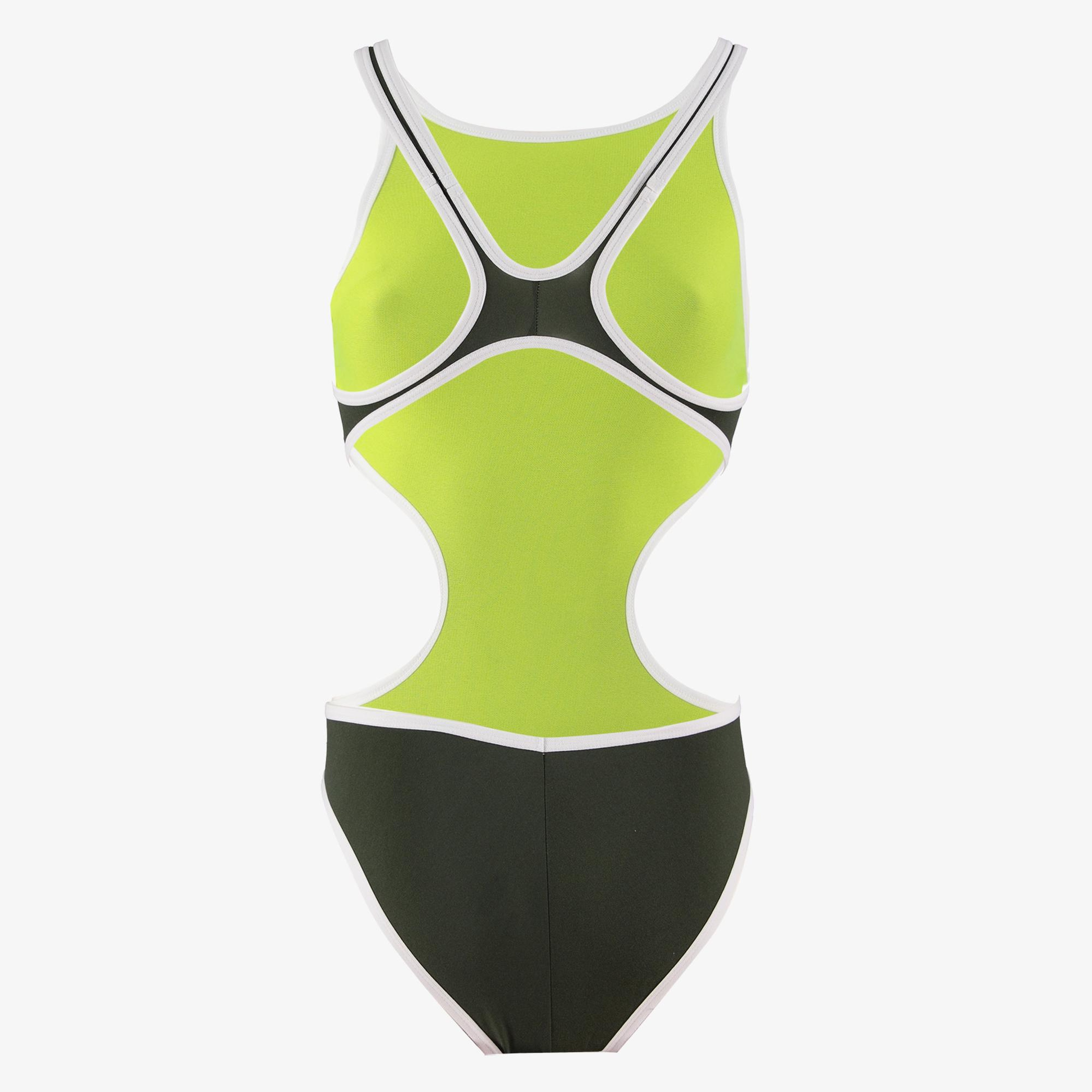 Arena One Biglogo One Piece Kadın Krem Mayo