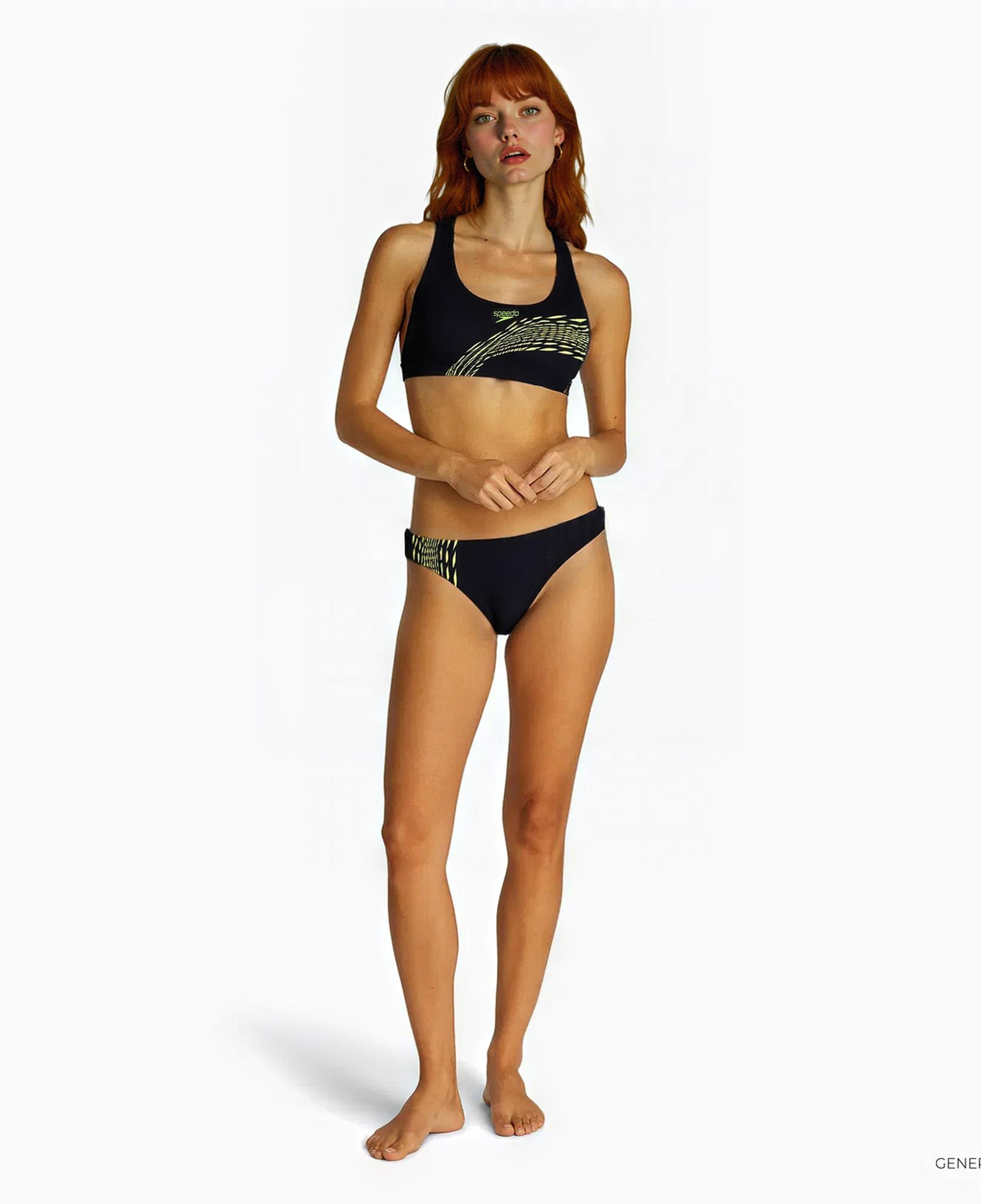 Speedo PLMT  Kadın Siyah Mayo
