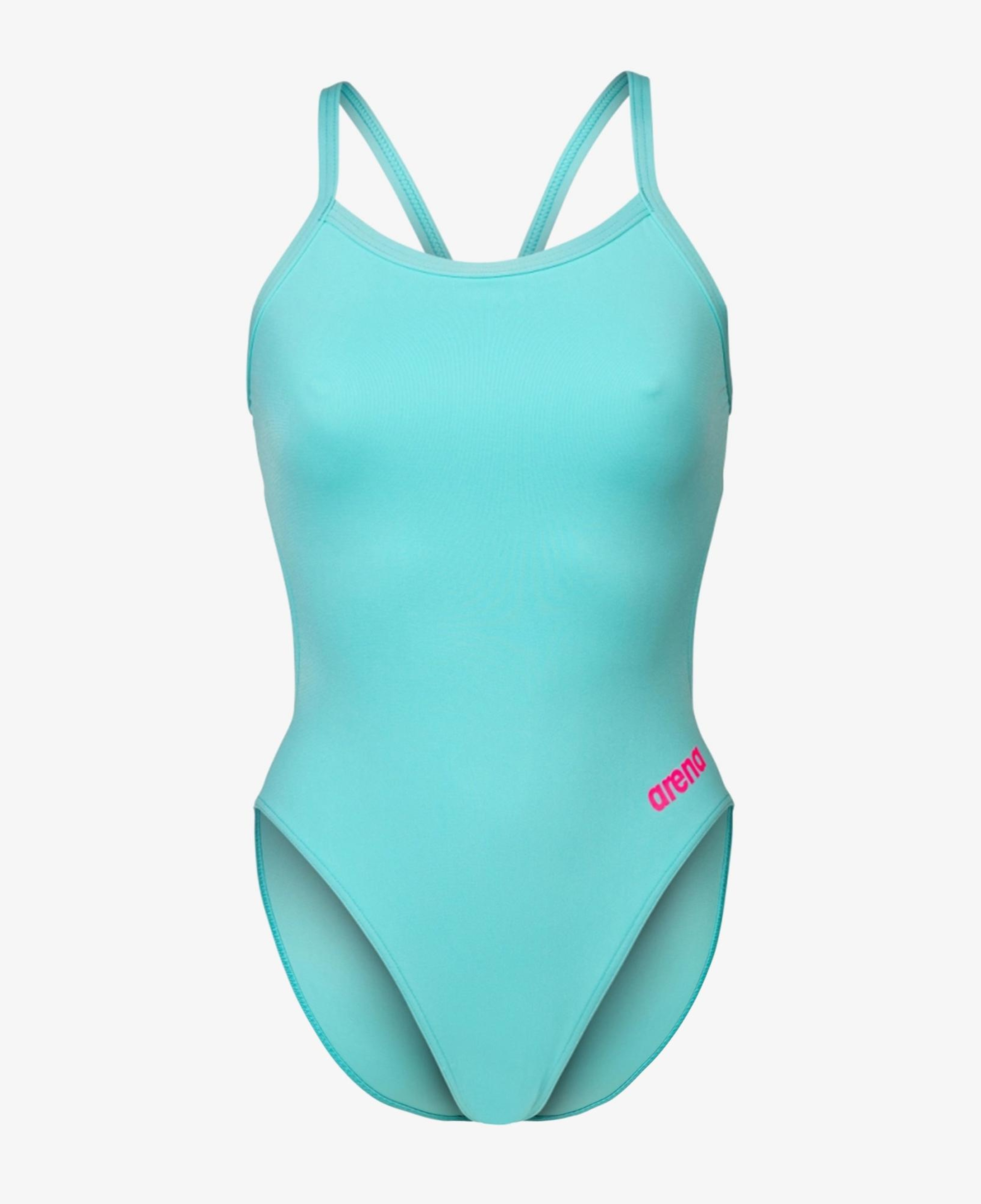 Arena Challenge Solid Kadın Mavi Mayo