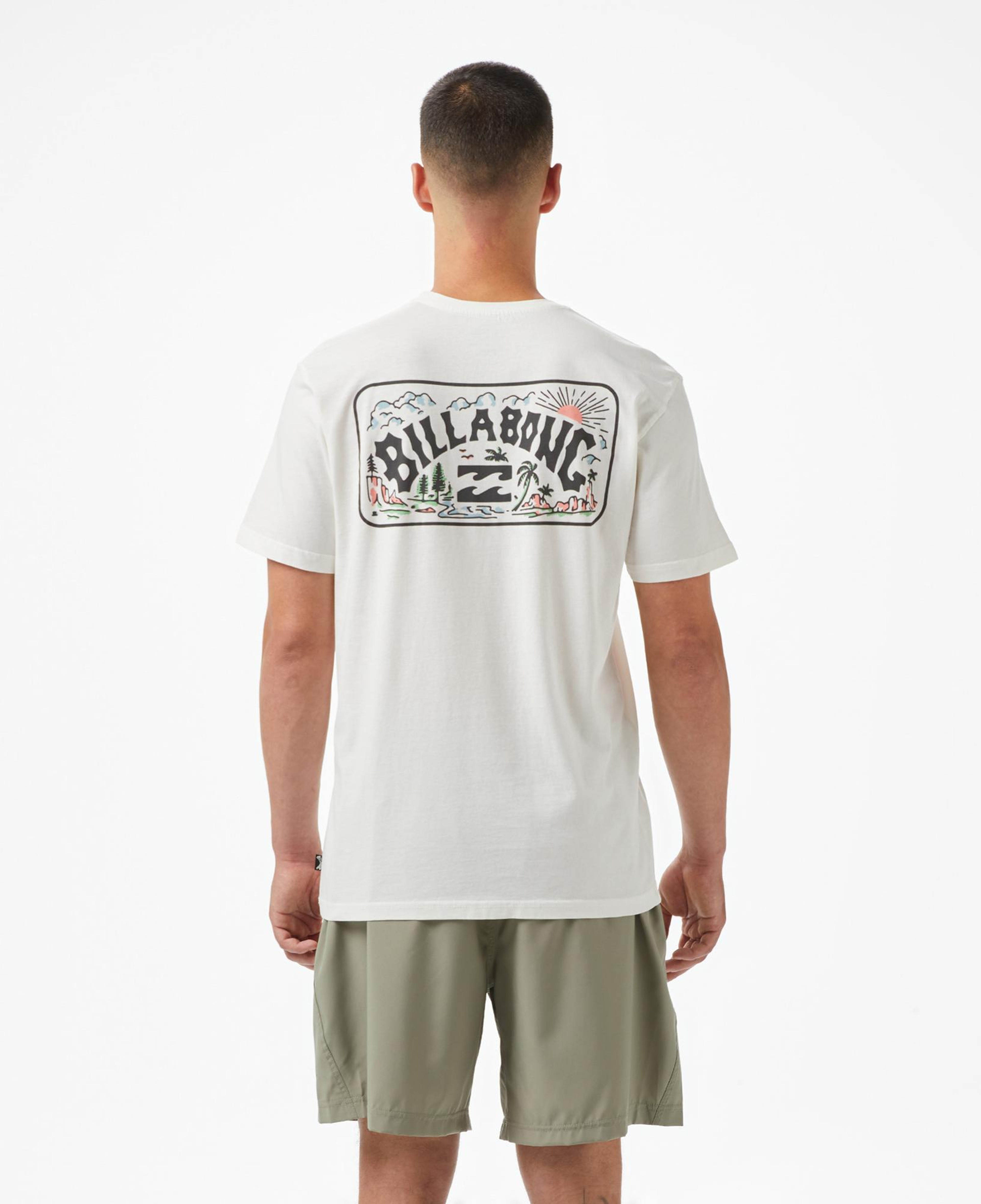 Billabong Scenic Arch Adiv Erkek Beyaz T-Shirt