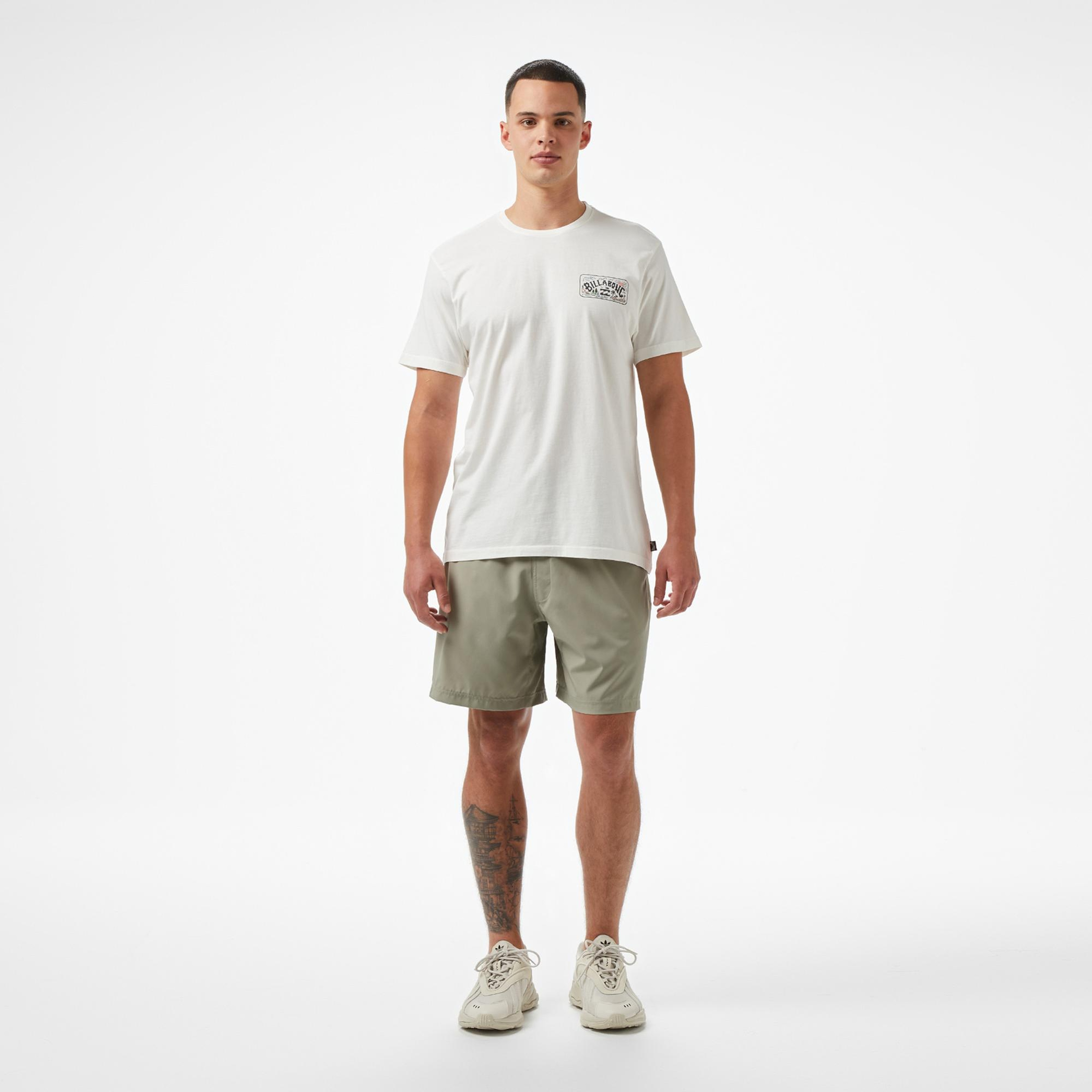 Billabong Scenic Arch Adiv Erkek Beyaz T-Shirt