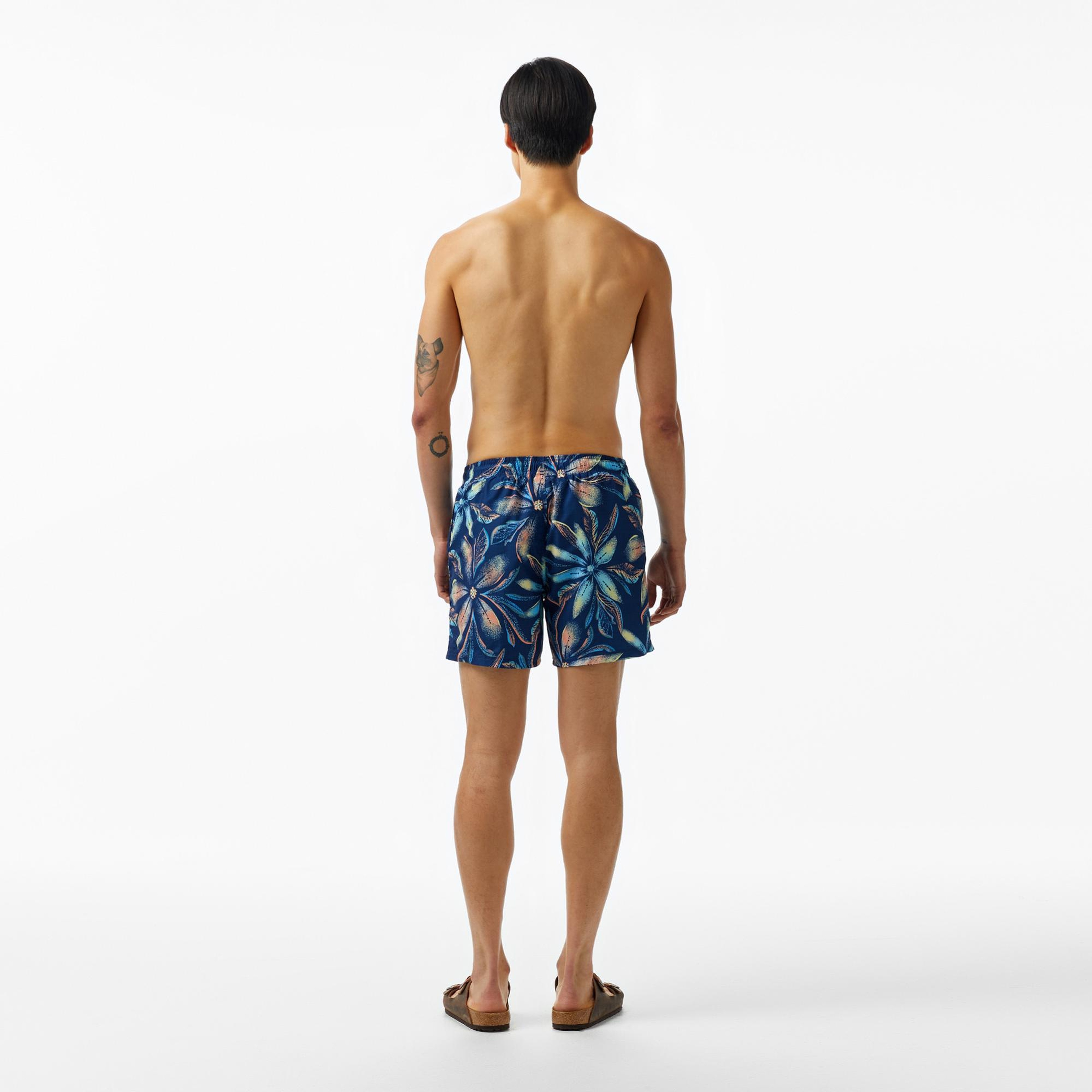 Speedo Digi Print Leisure 16 Wsht Am Erkek Lacivert Deniz Şortu